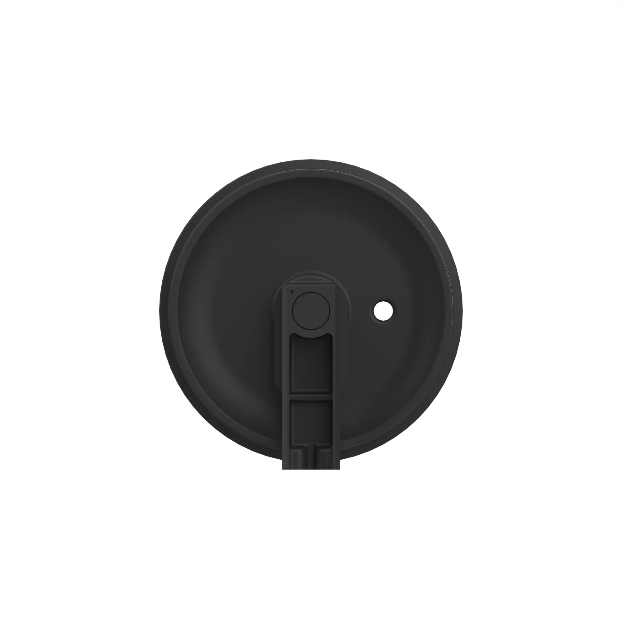 TRACK IDLER WHEEL AND BRACKETS