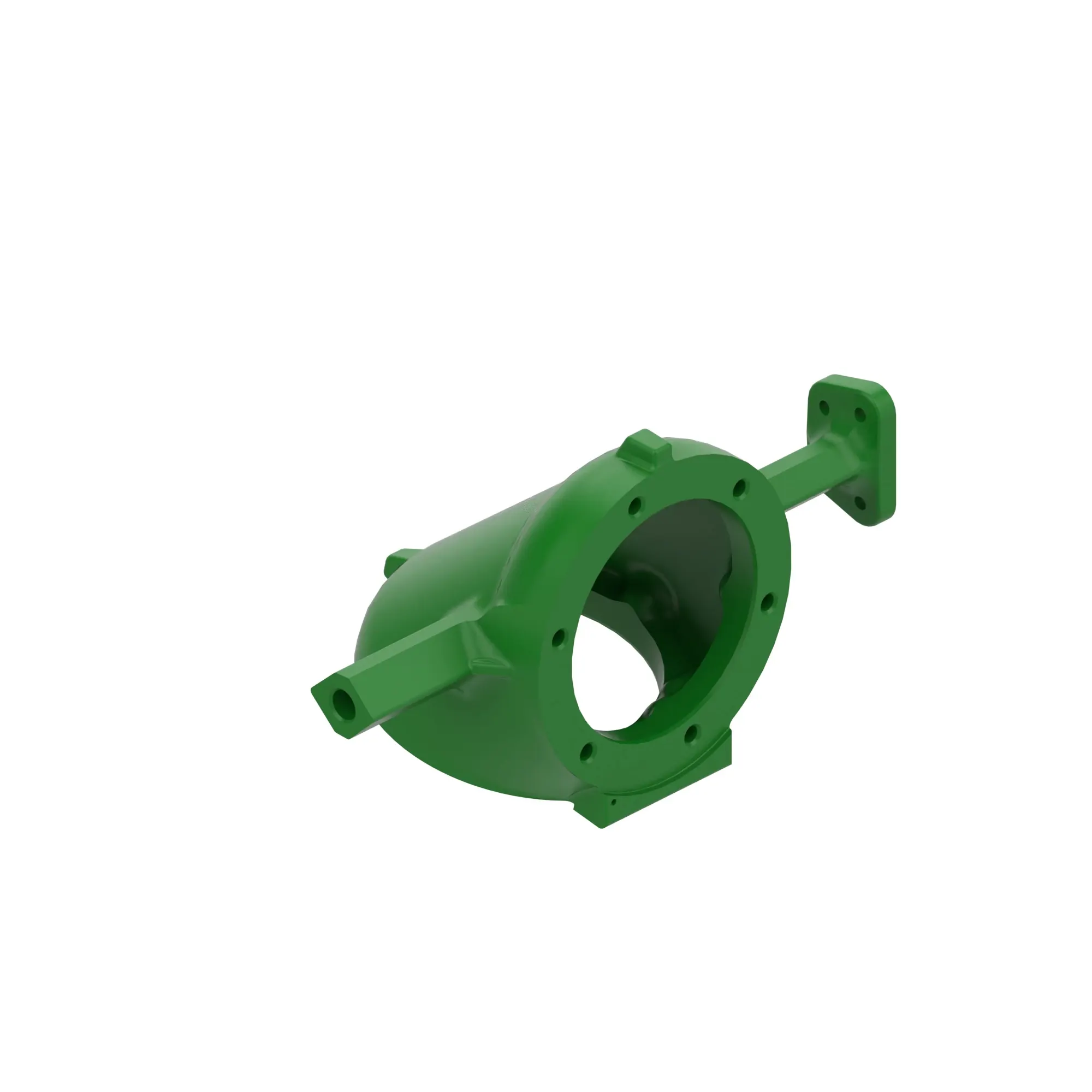 HOUSING, HOUSING UNLOADING ELBOW GE