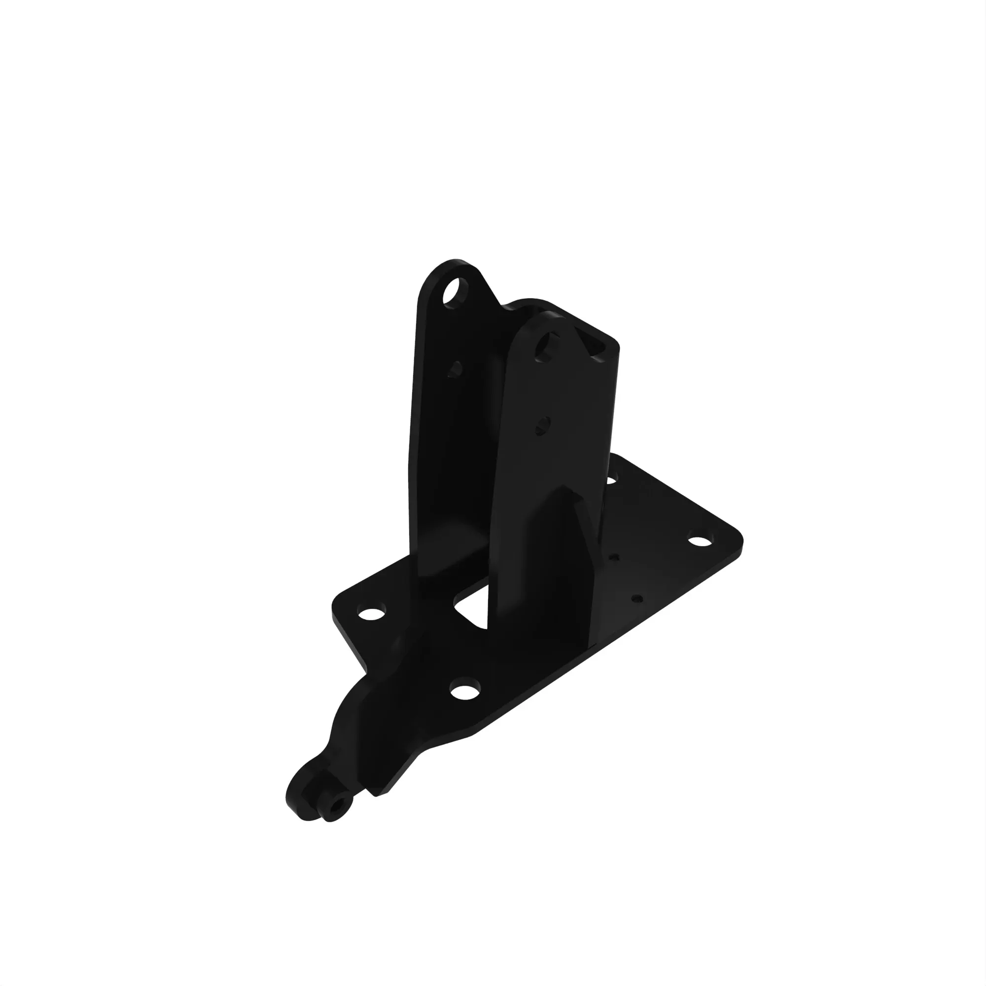 BRACKET, LEFT REAR LOWER CAB SUSPEN