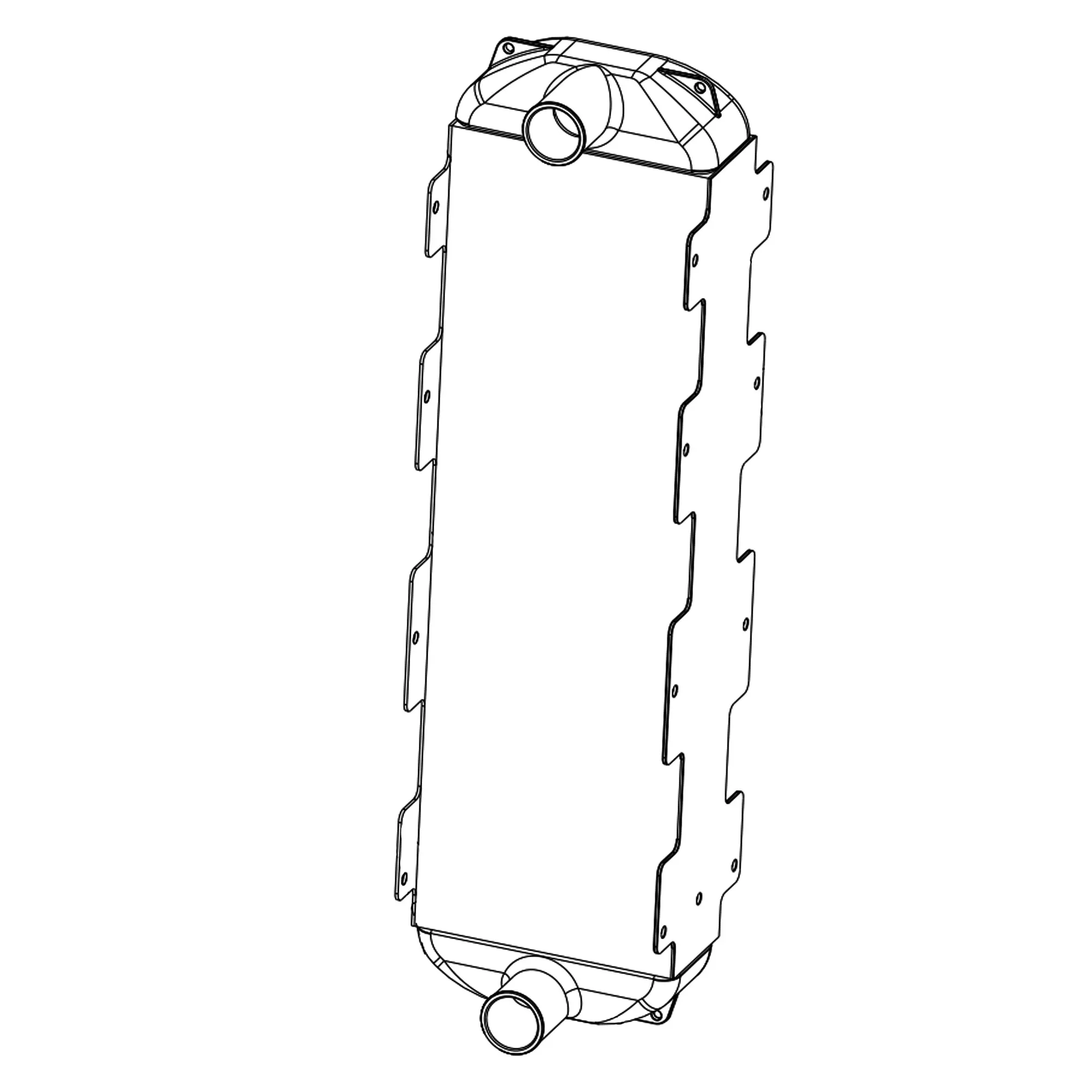 John Deere Charge Air Cooler Intercooler - AT429358