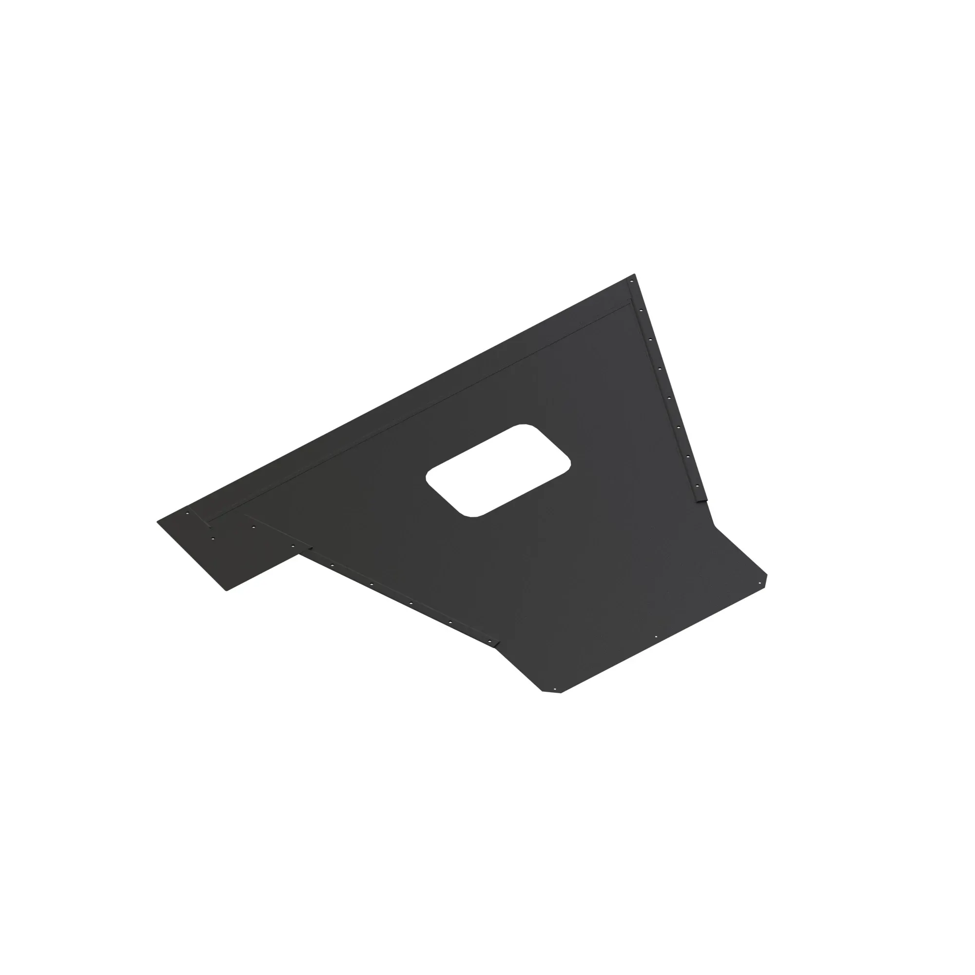 John Deere Right Side Front Canvas - AXE85685