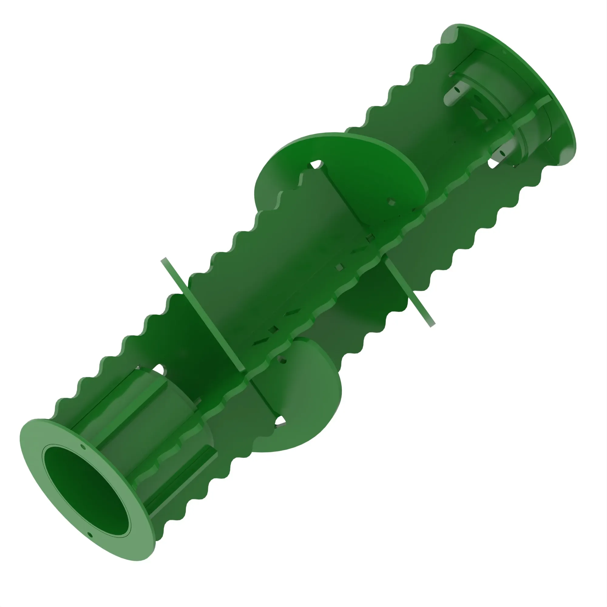John Deere B4 Bottom Feedroller, Wide Paddles - AXT15586