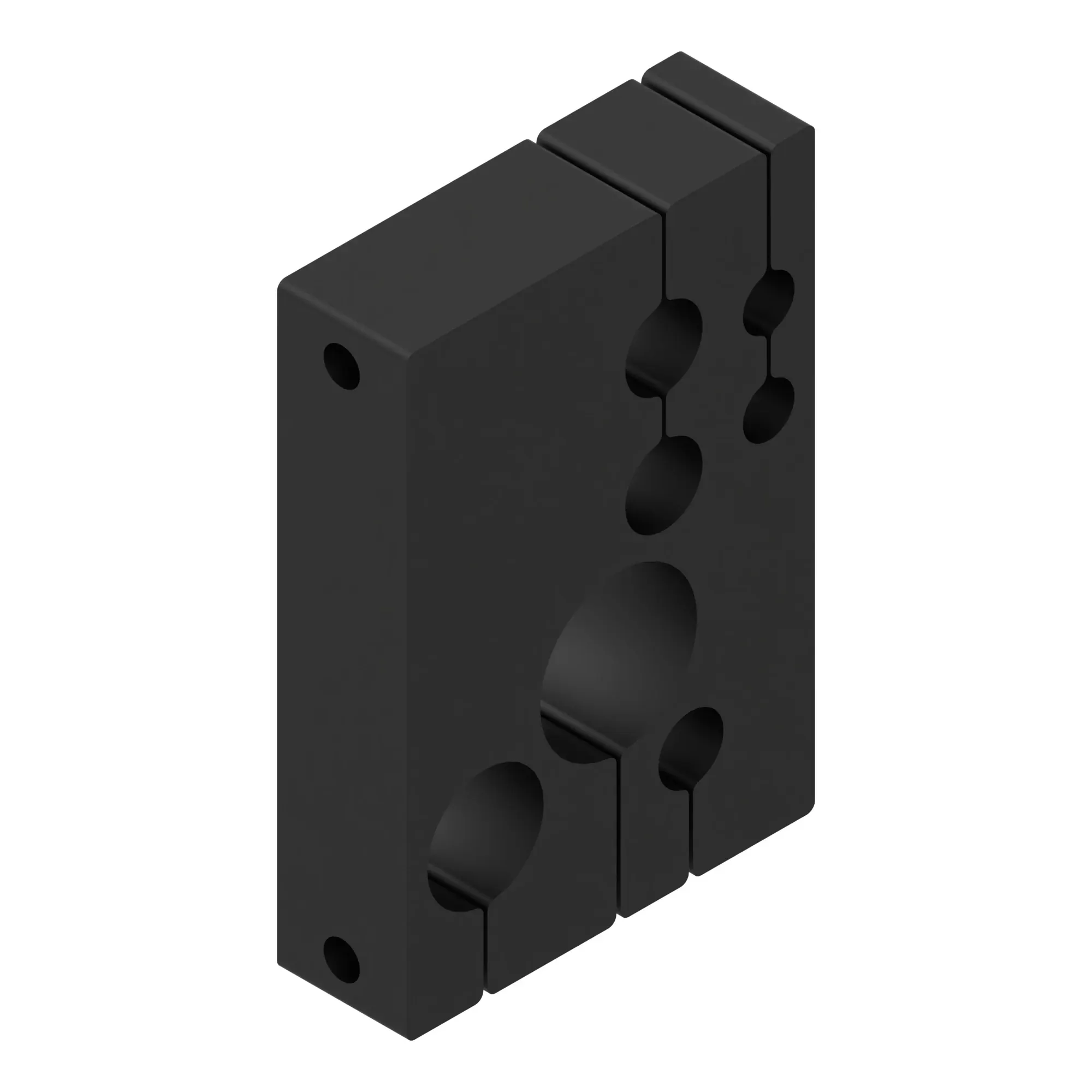 BLOCK CLAMP, HYD/ELE ROUTING