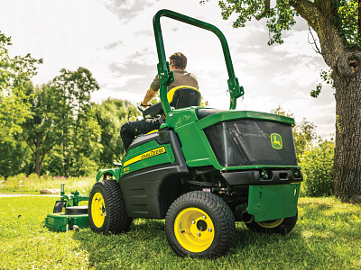 Field, Front Rotary Commercial Mowers, Hydrostatic power steering