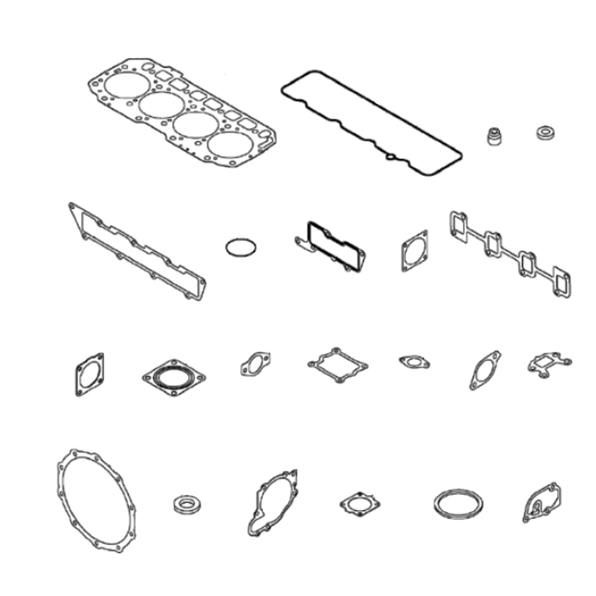 John Deere Engine Gasket Kit - MIA882727