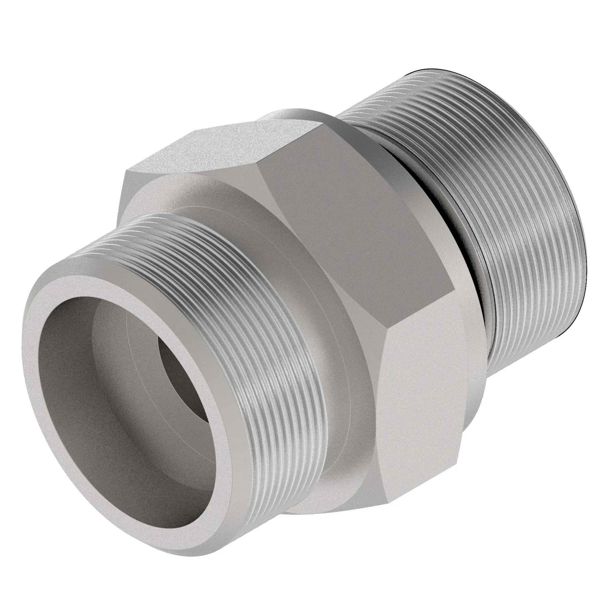 John Deere Straight Stud End Connector Fitting - WY17191