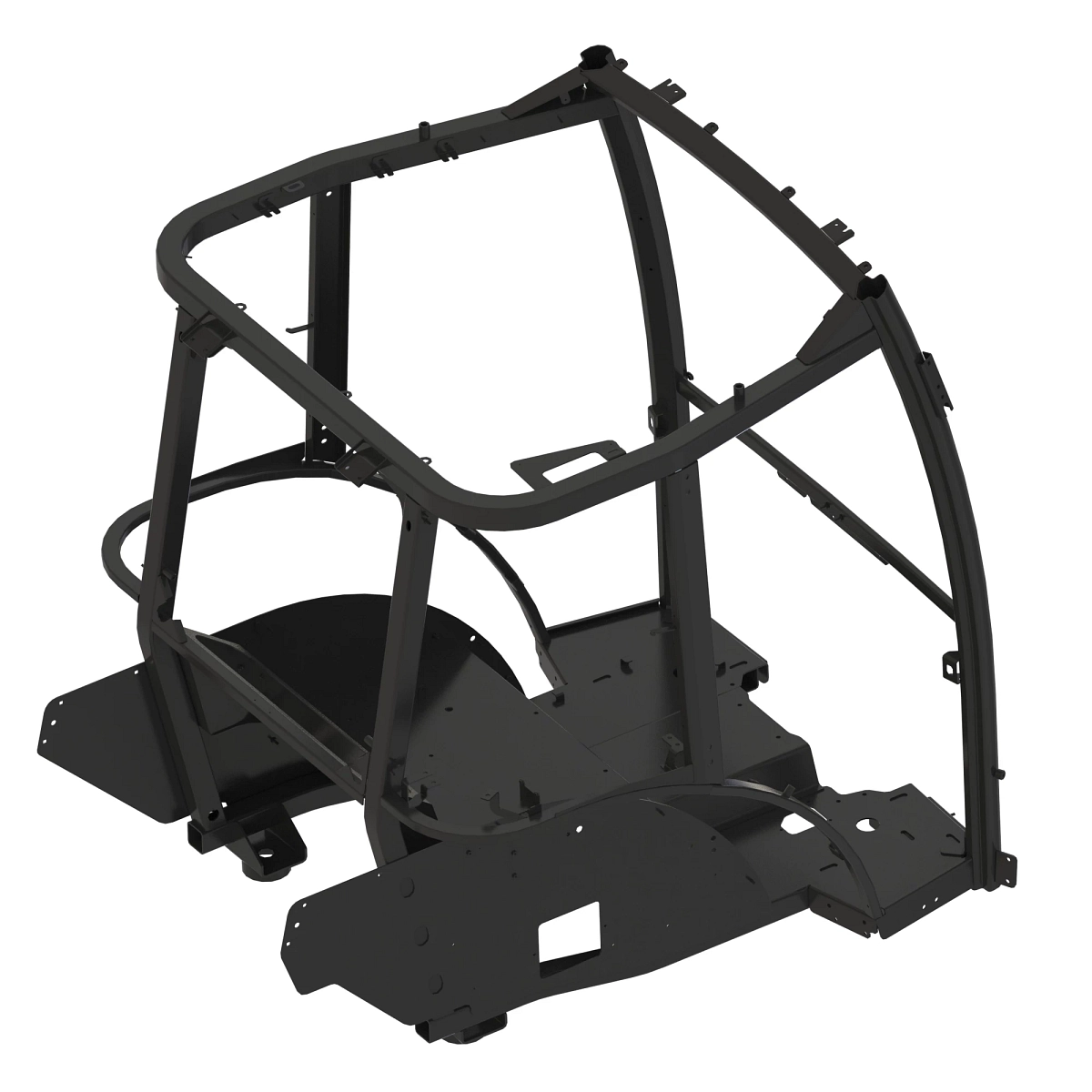 ROPS, Cab Frame - 5E 3CYL, Py, Fixe