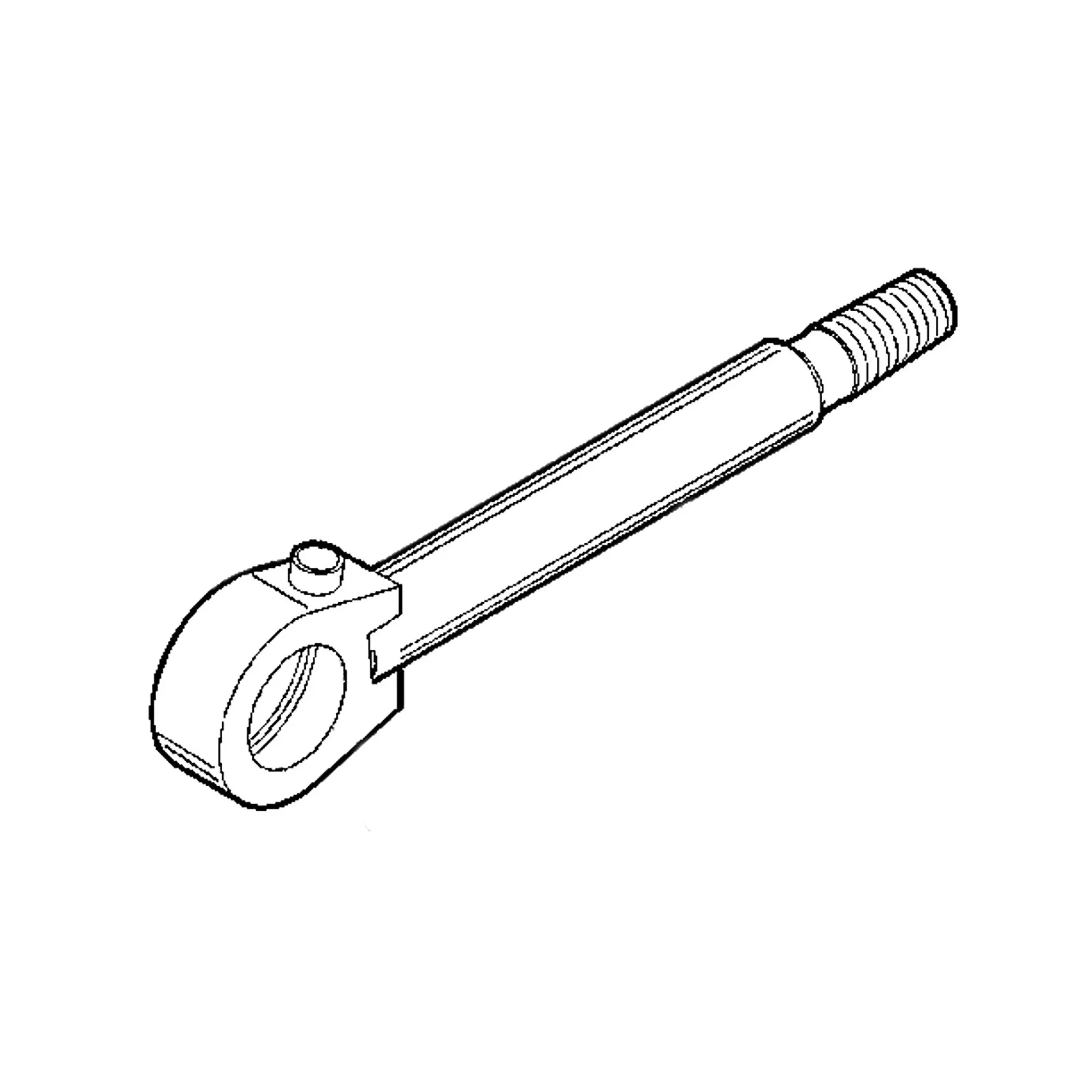 John Deere Hydraulic Cylinder Rod Assembled - F074380