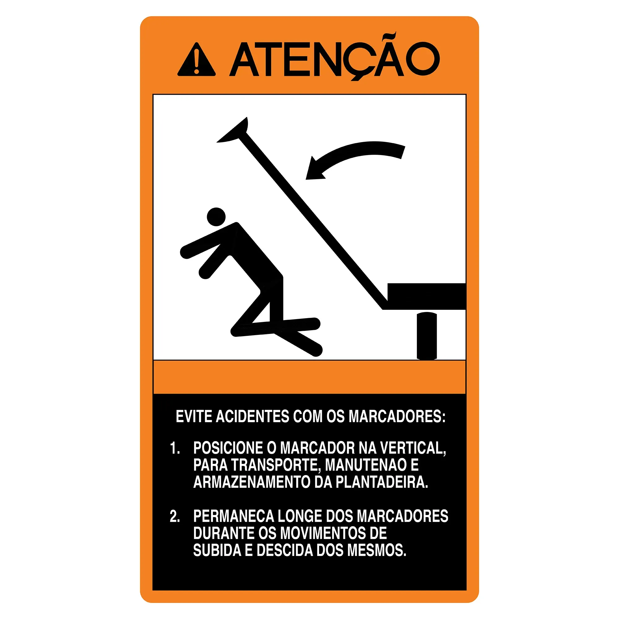 John Deere Mechanical-Crush, Safety Sign Label - CQ41544