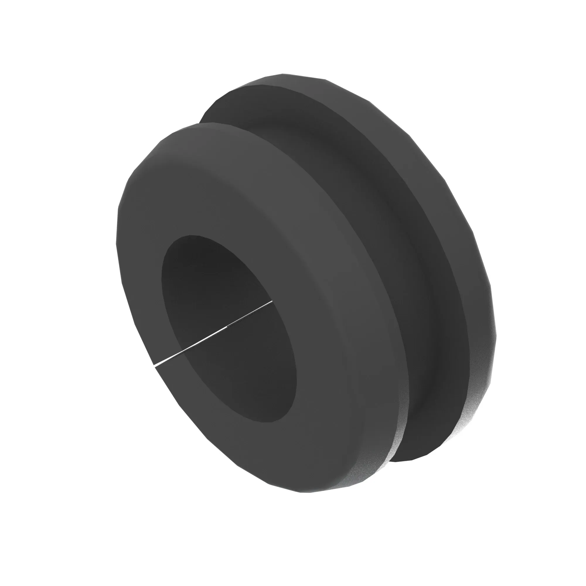 John Deere Round Split Grommet, 25.0 mm - NF101388