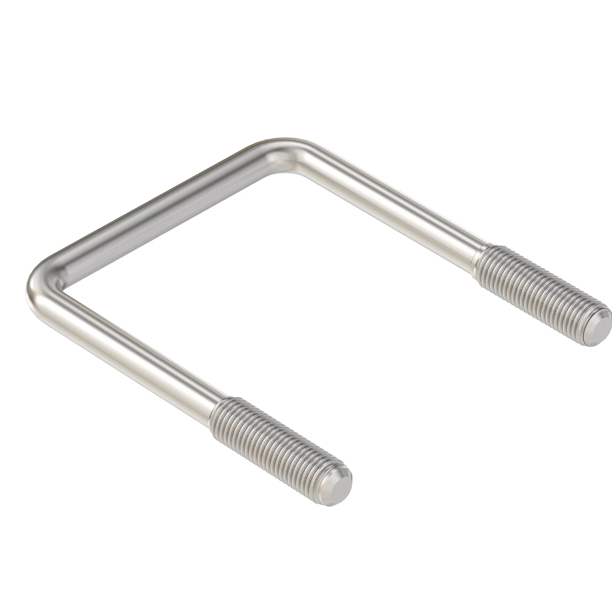 U-Bolt, M10 X 105, 3" Span, Zn