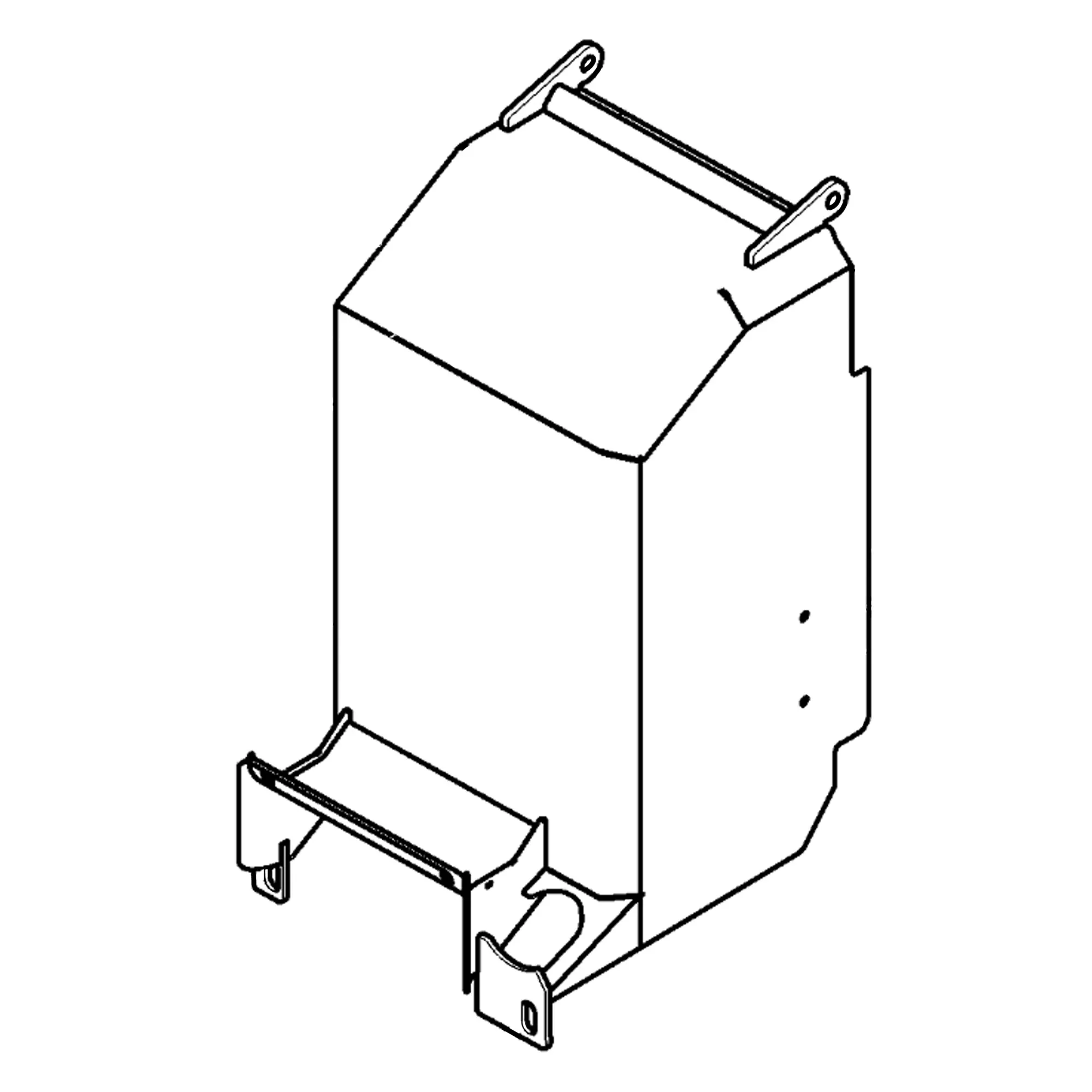 John Deere Cutting Mechanism Shield Cover - F732810