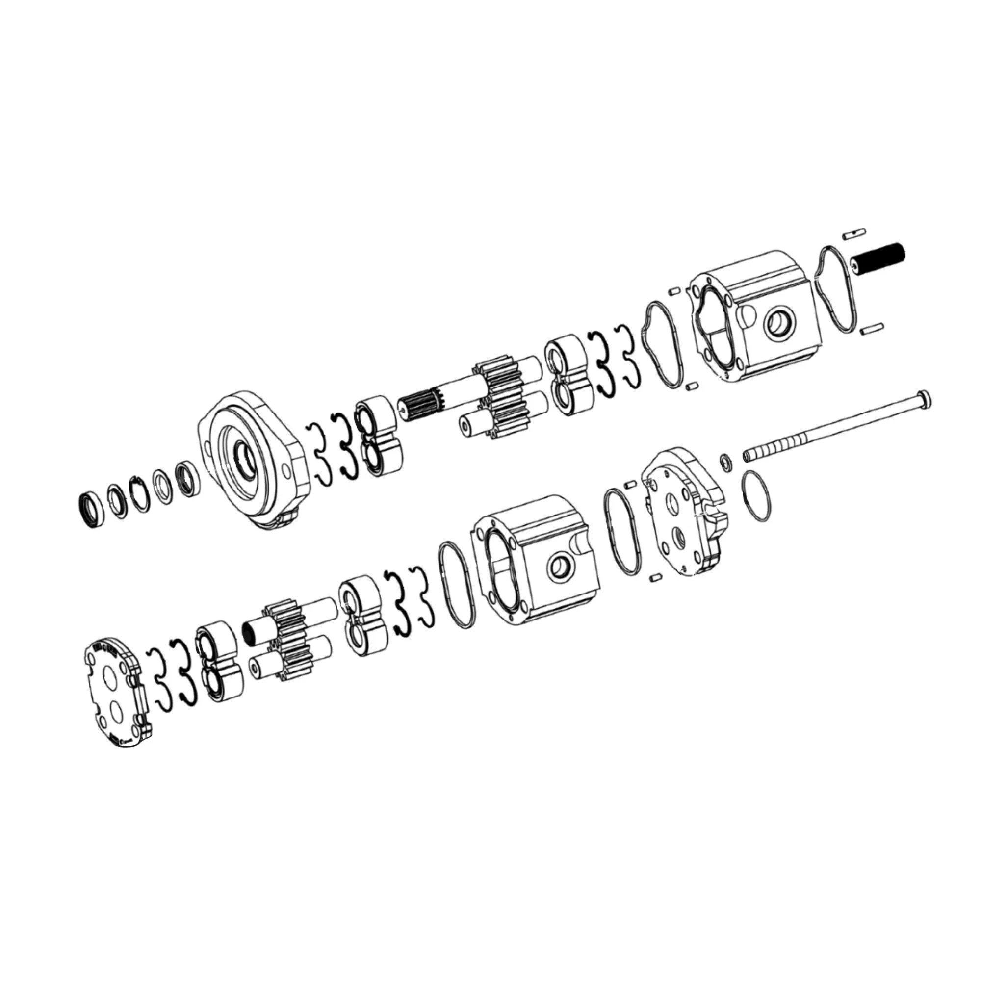 John Deere Hydraulic Pump - AXE82947