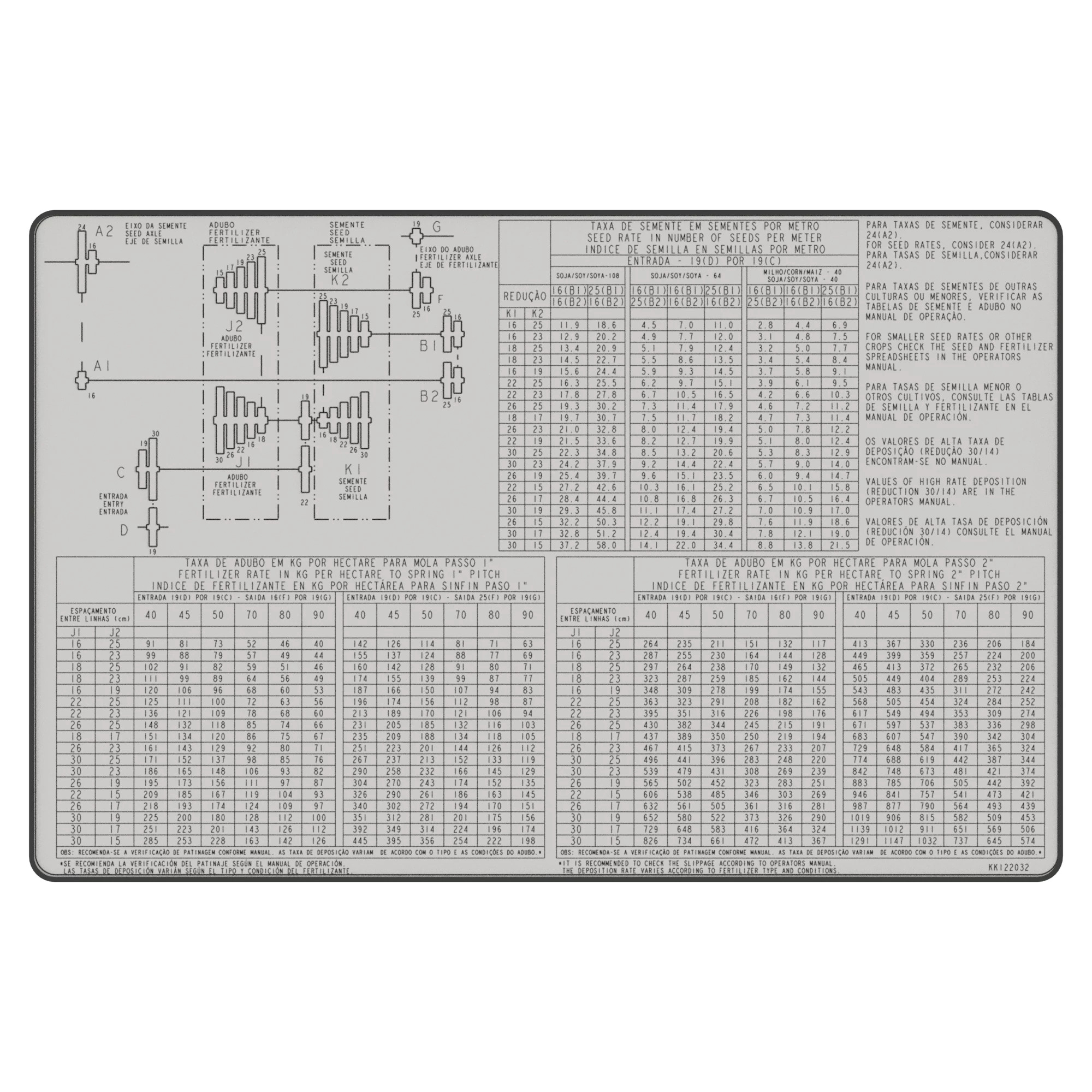 LABEL, LABEL-TRANSMISSION VACUUM 12
