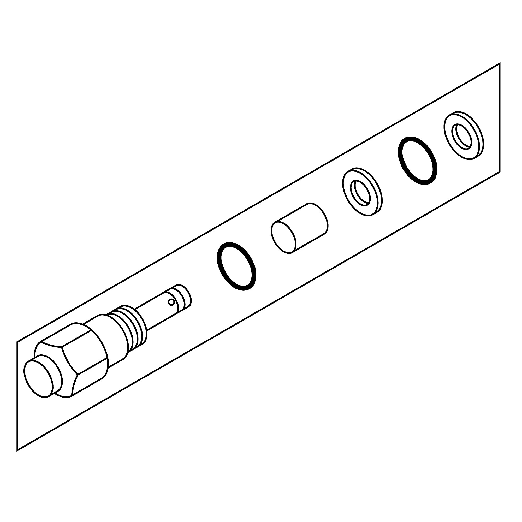 PRESSURE RELIEF VALVE, (ROUND BALER