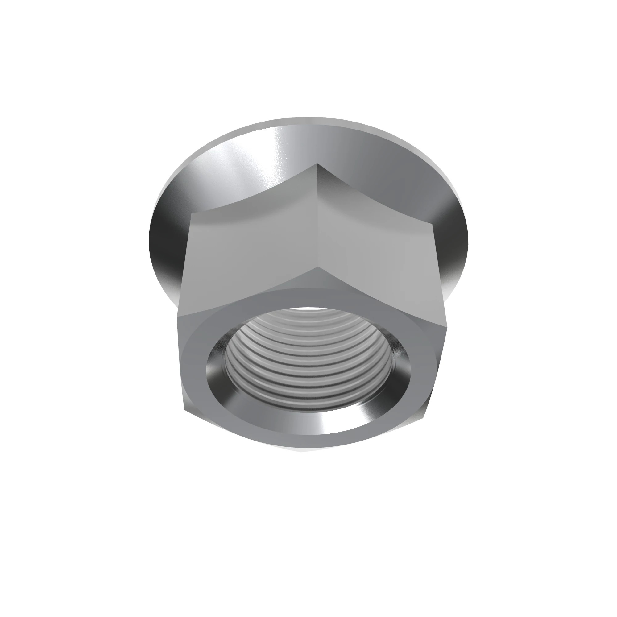 NUT, METRIC, HEX FL, SELF LOCKING