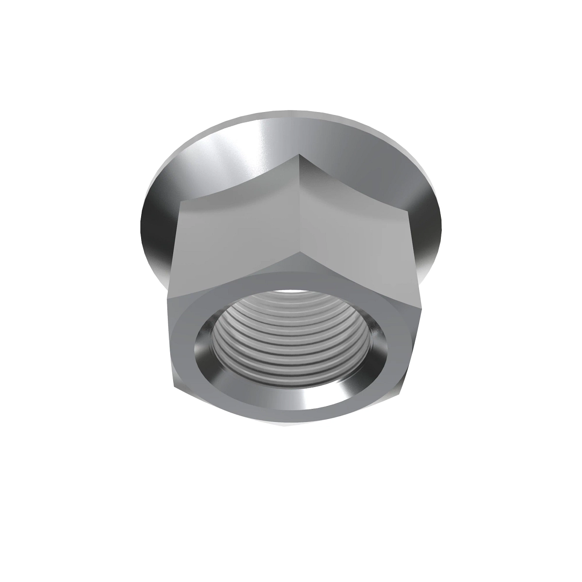 Nut, Metric, Hex Fl, Self Locking