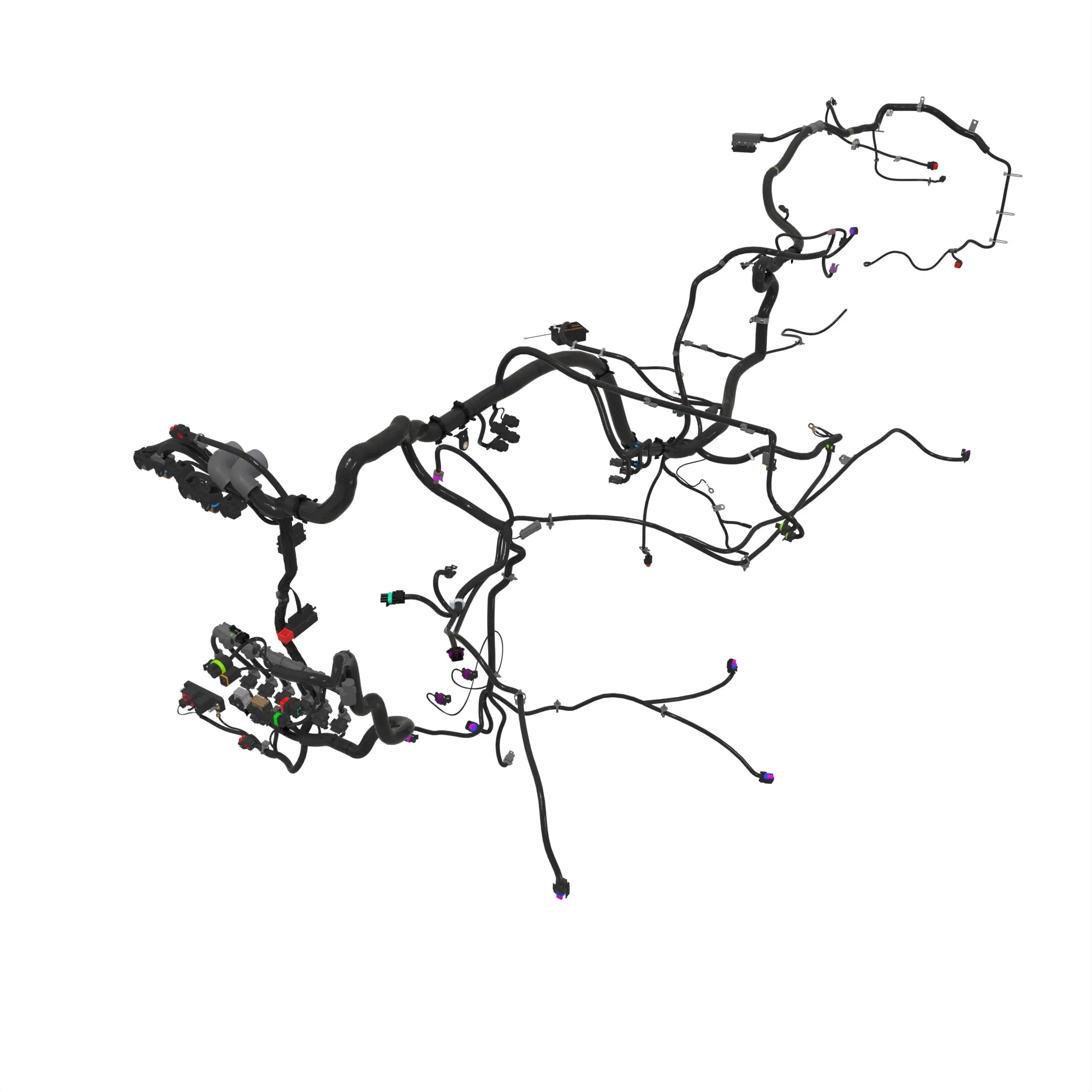 CHASSIS WIRING HARNESS, S2 MFWD W/A