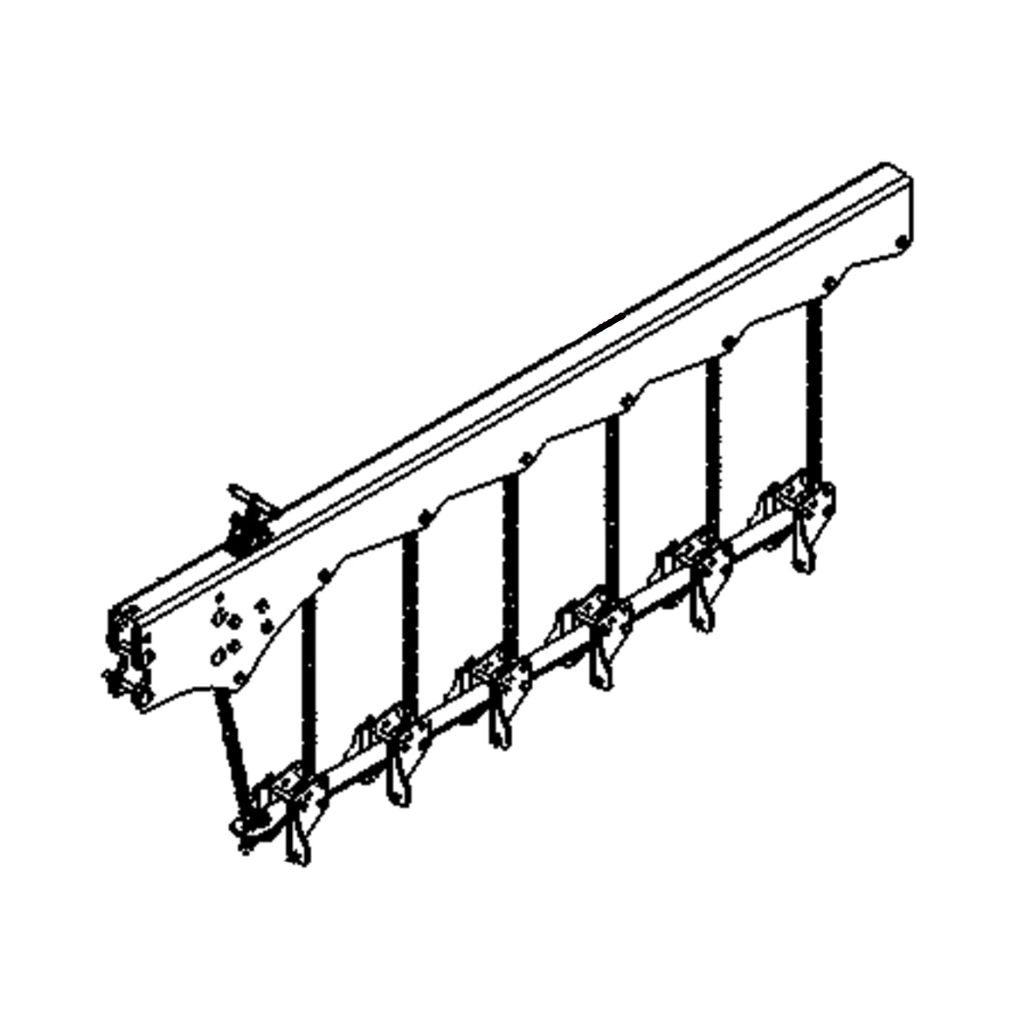 John Deere 6 Bar Spike, Harrow Short Drawbar - BN401904