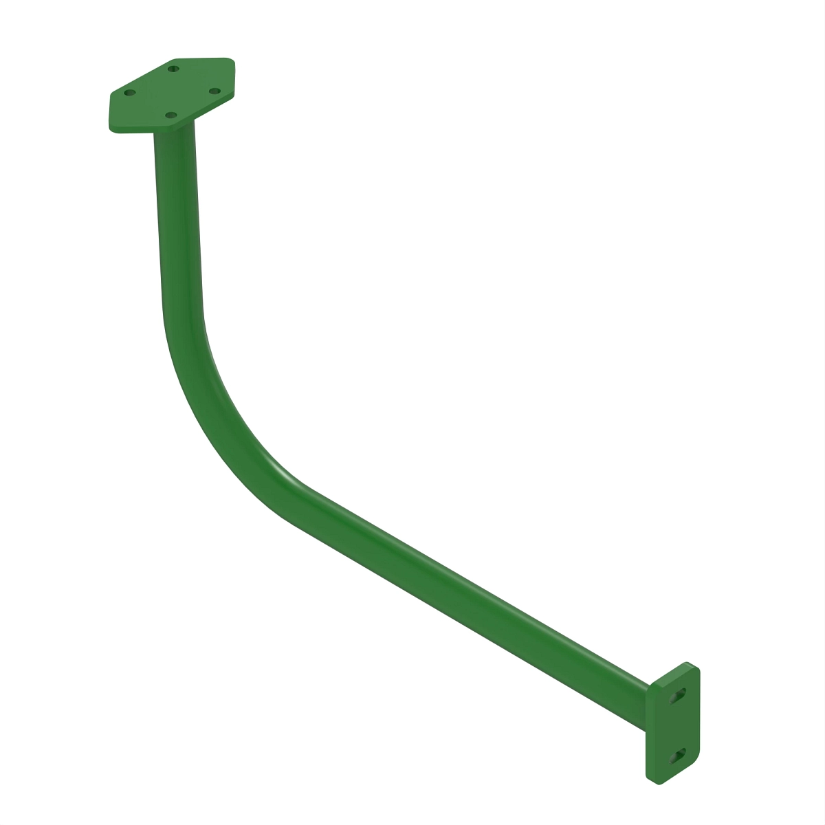 Support, LH FRONT BRUSHRAIL SUPPORT STRA