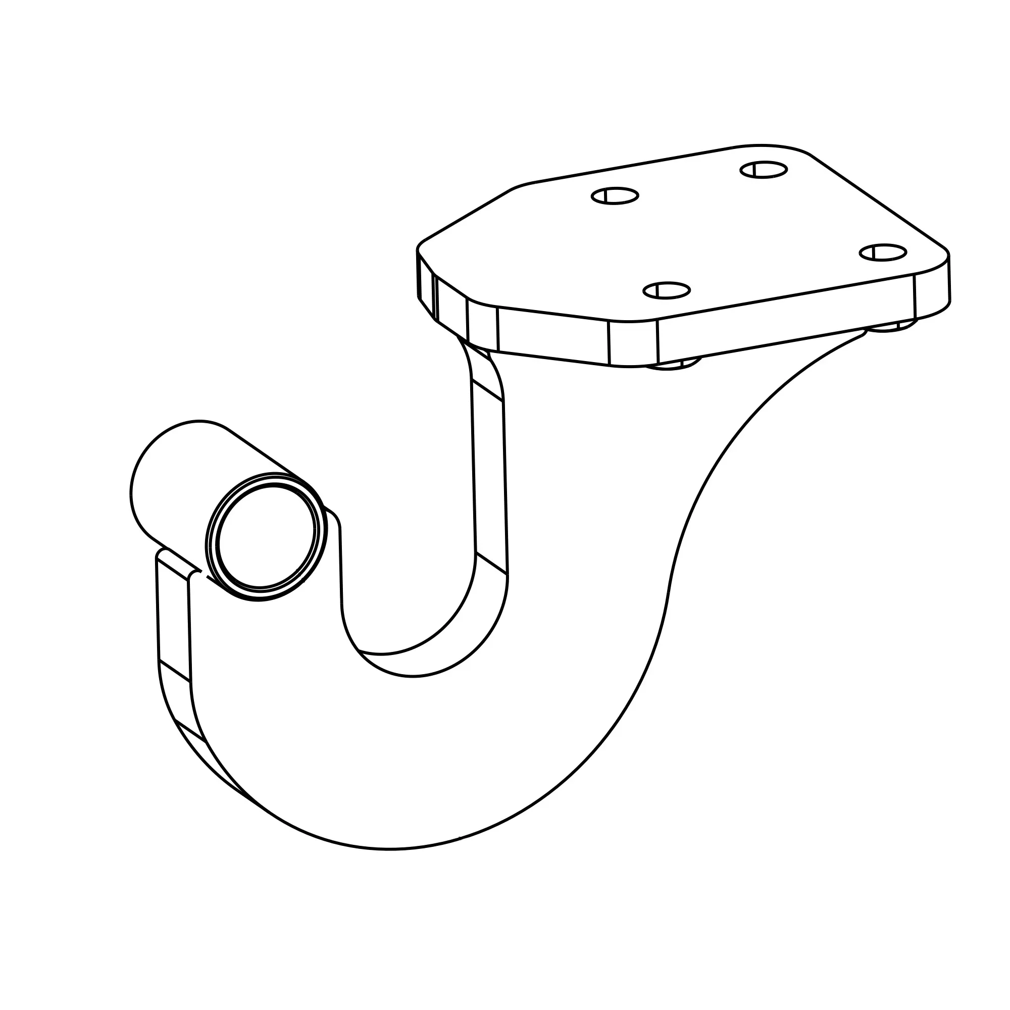 John Deere Right Side Hinge - AT467562
