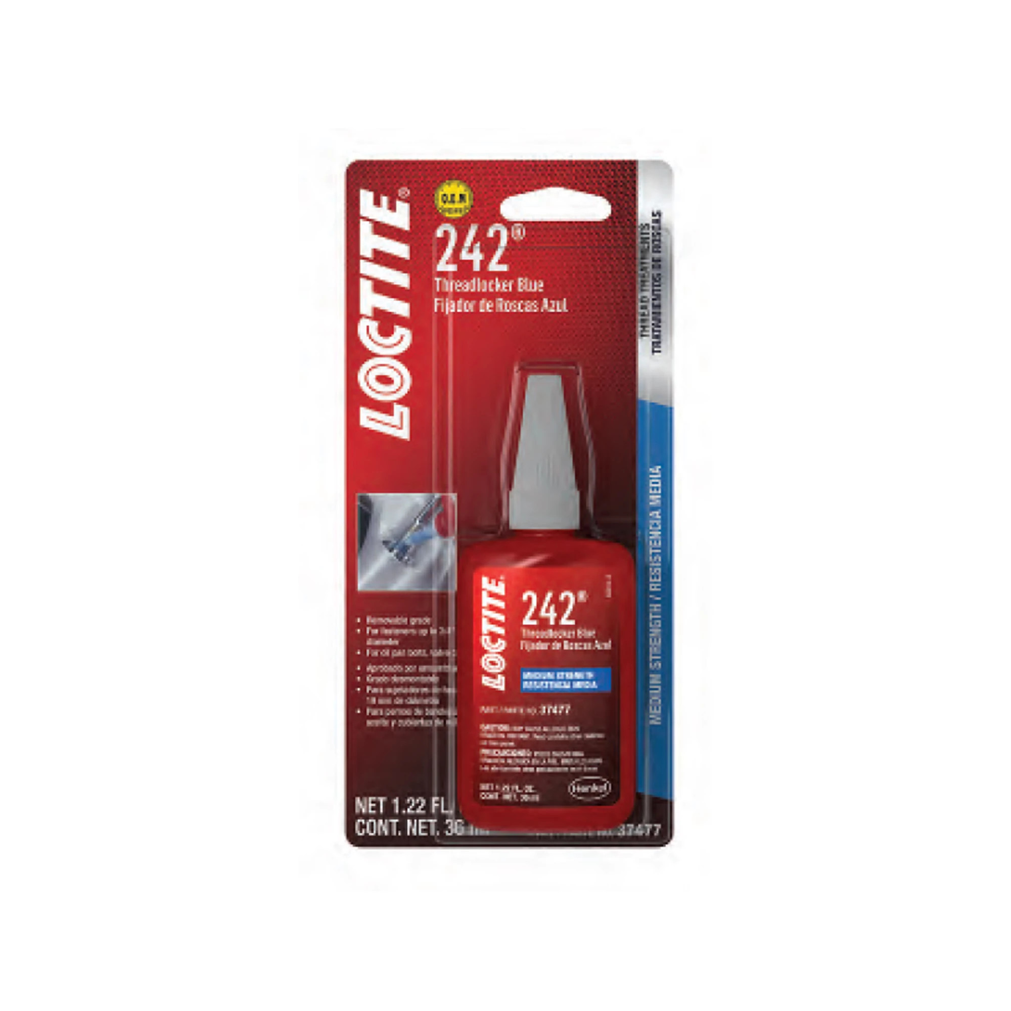 John Deere LOCTITE® Medium Strength Threadlocker 242™, 36 ml (1.22 Fluid Oz) - PM38622