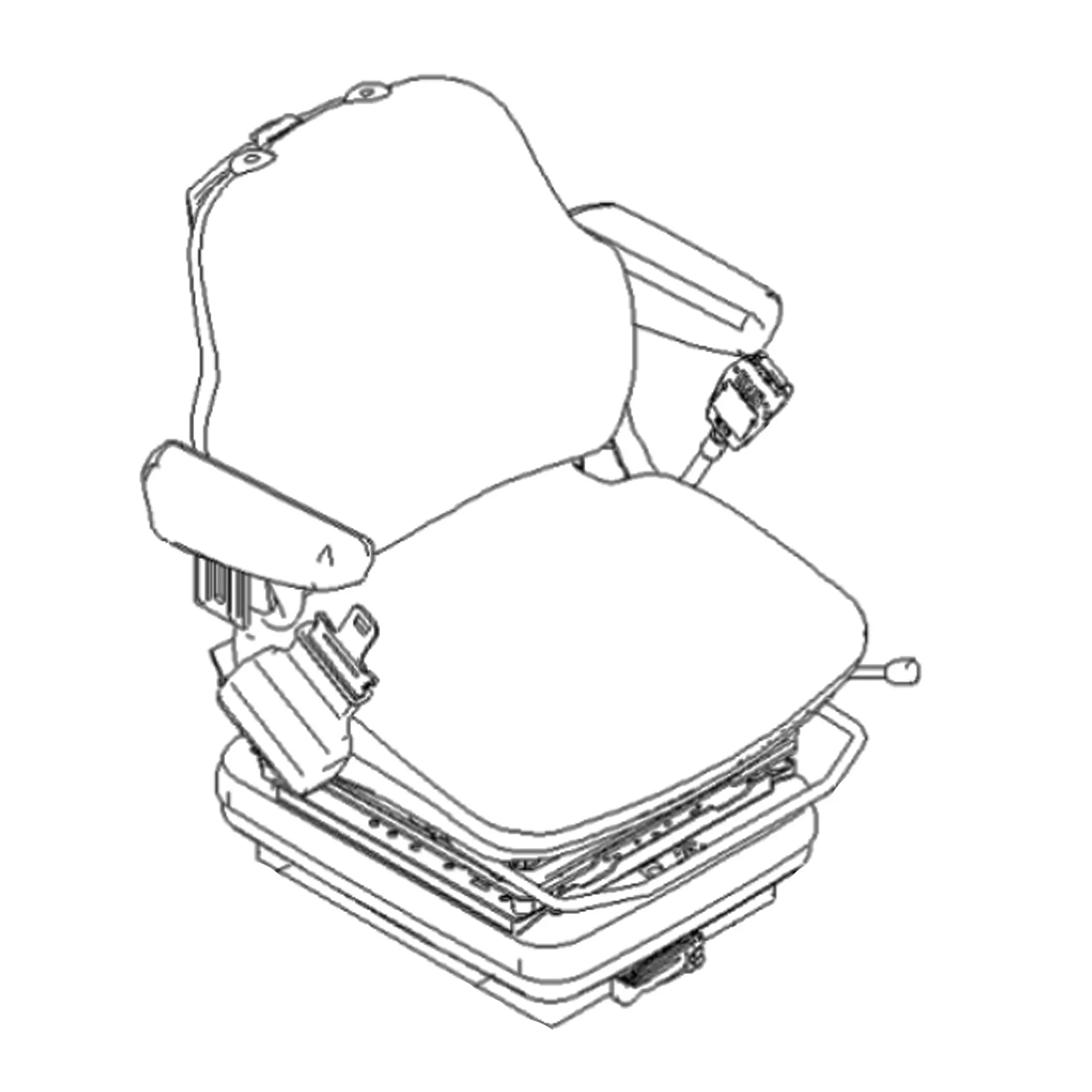 John Deere Seat Suspension - AXT20780