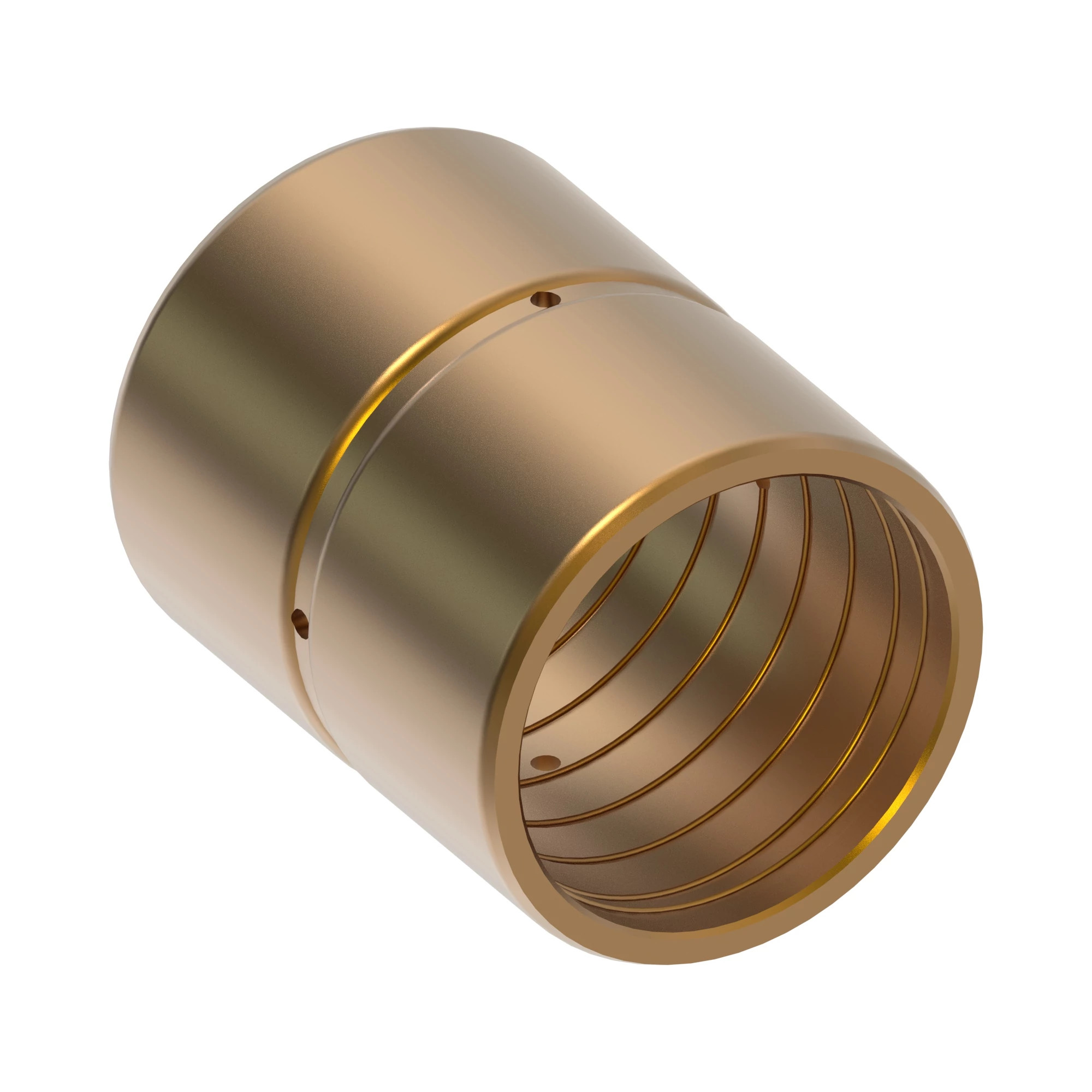 John Deere Cylindrical Alloy Bushing with Hole - T265257