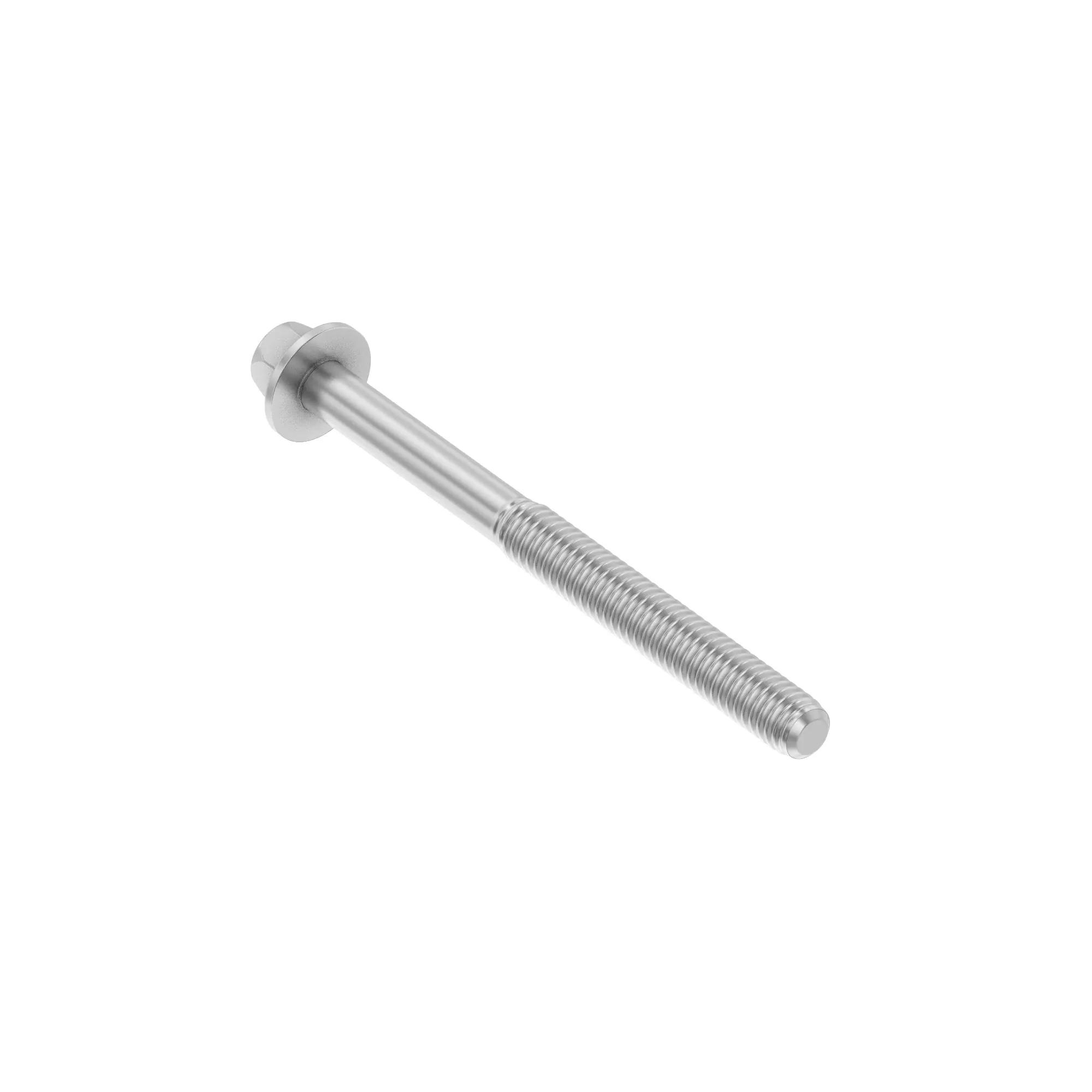 John Deere Hexagonal Head Flanged Screw, M6 X 80 - R109066
