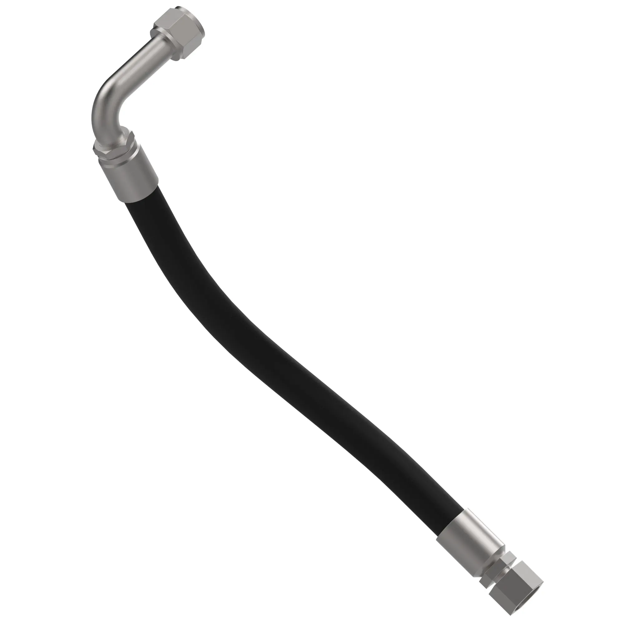 John Deere Fabricated Hydraulic Hose, Length 705 mm - AXT11708