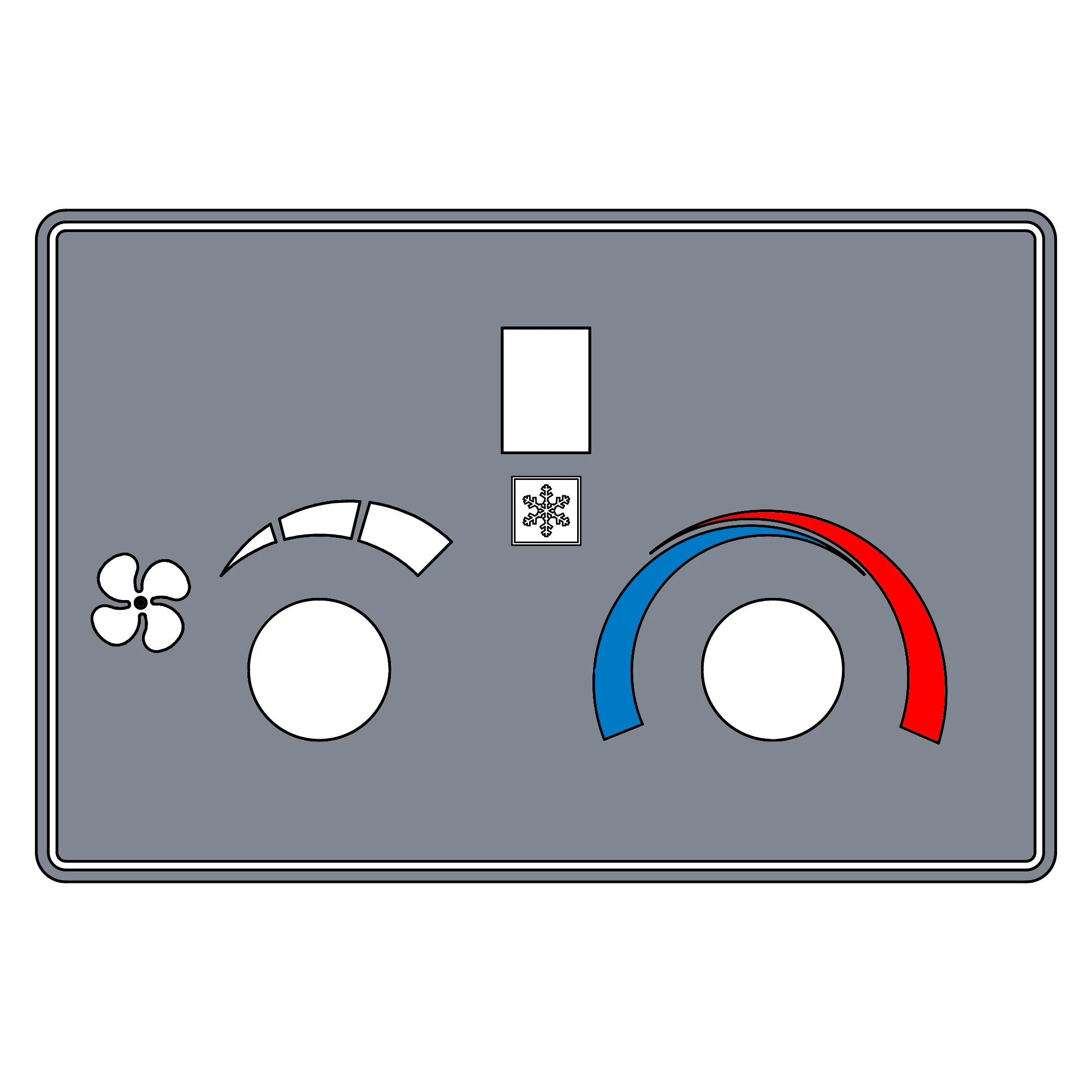 John Deere A/C Label - F386012