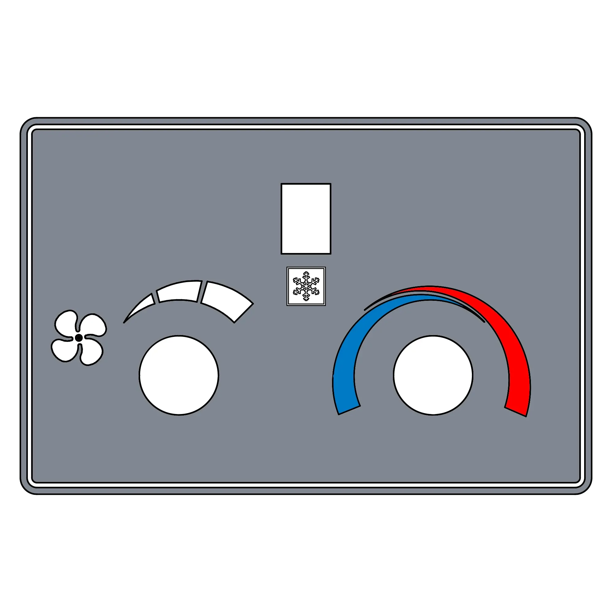 John Deere A/C Label - F386012