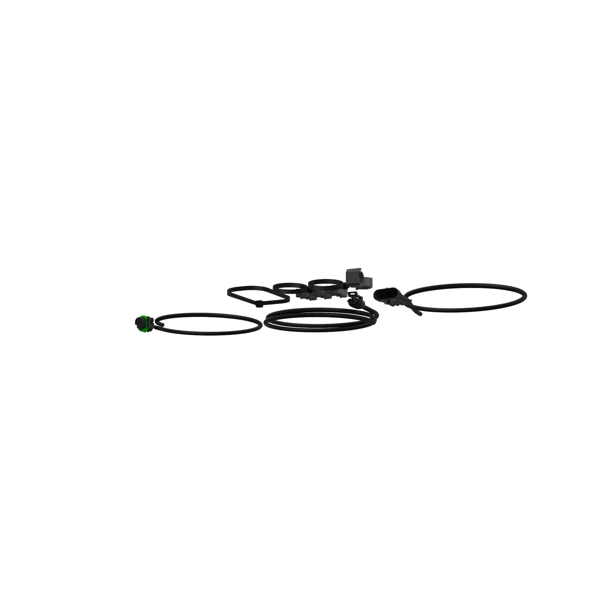BL16696; Wiring Harness for Front PTO; Wiring Harrness; Harness; Front PTO, MHM1916; MHM1914; 8381