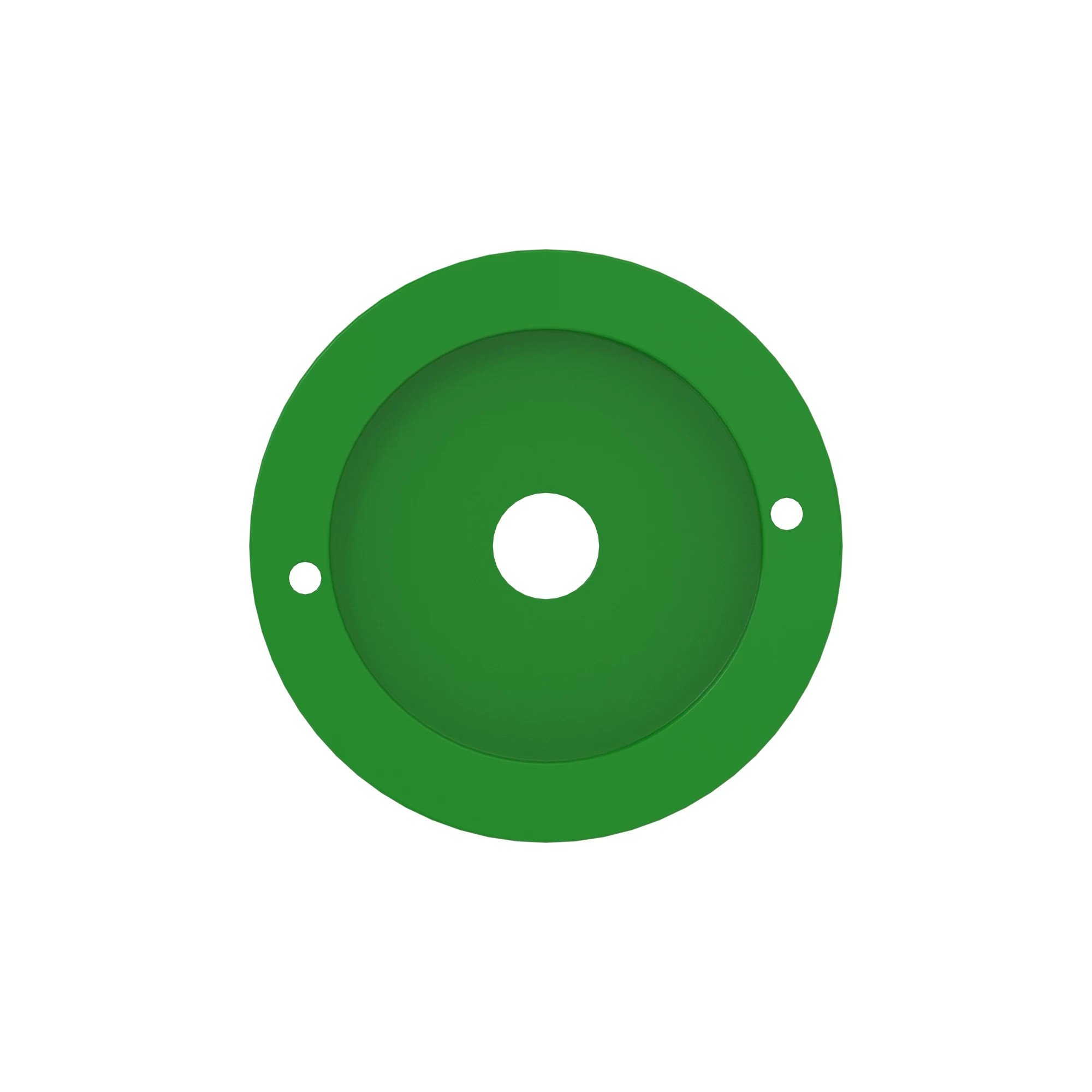 A61580: Green High Rate Meter Roller End, Left Side