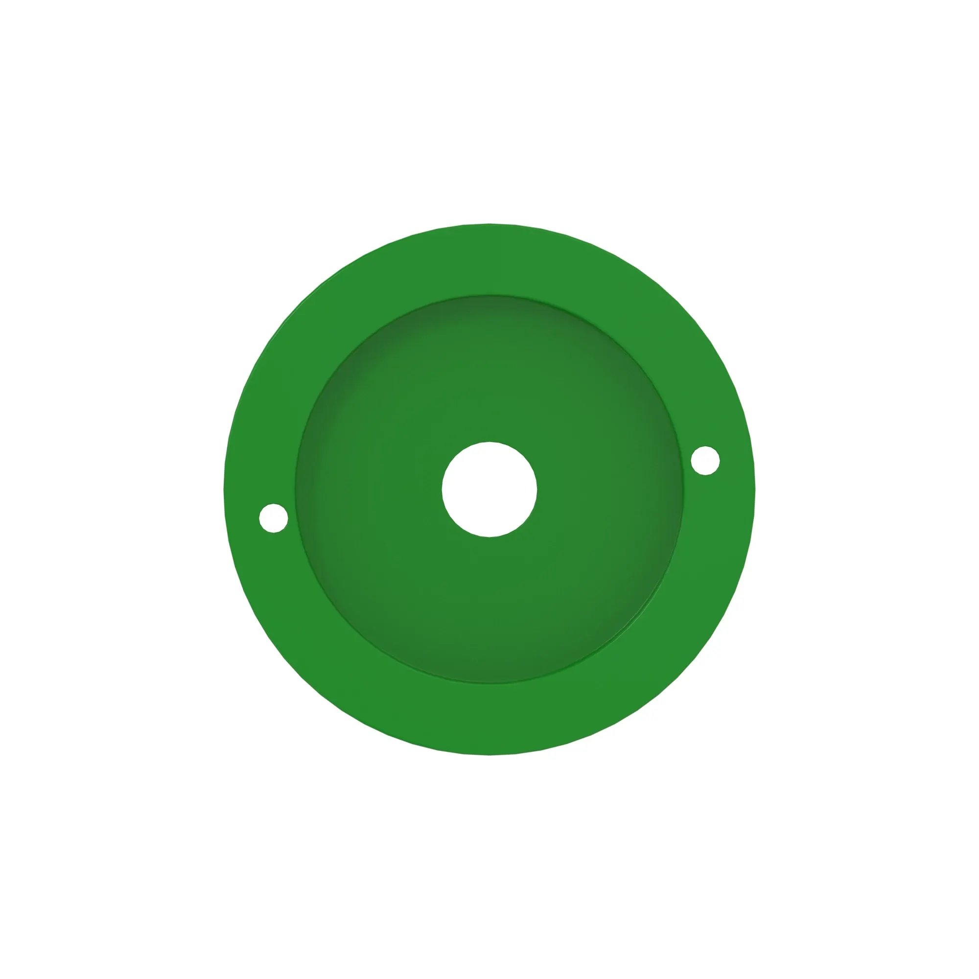 A61580: Green High Rate Meter Roller End, Left Side