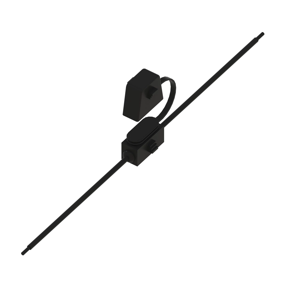 Accy Waytek Fuseholder Blk Plstc