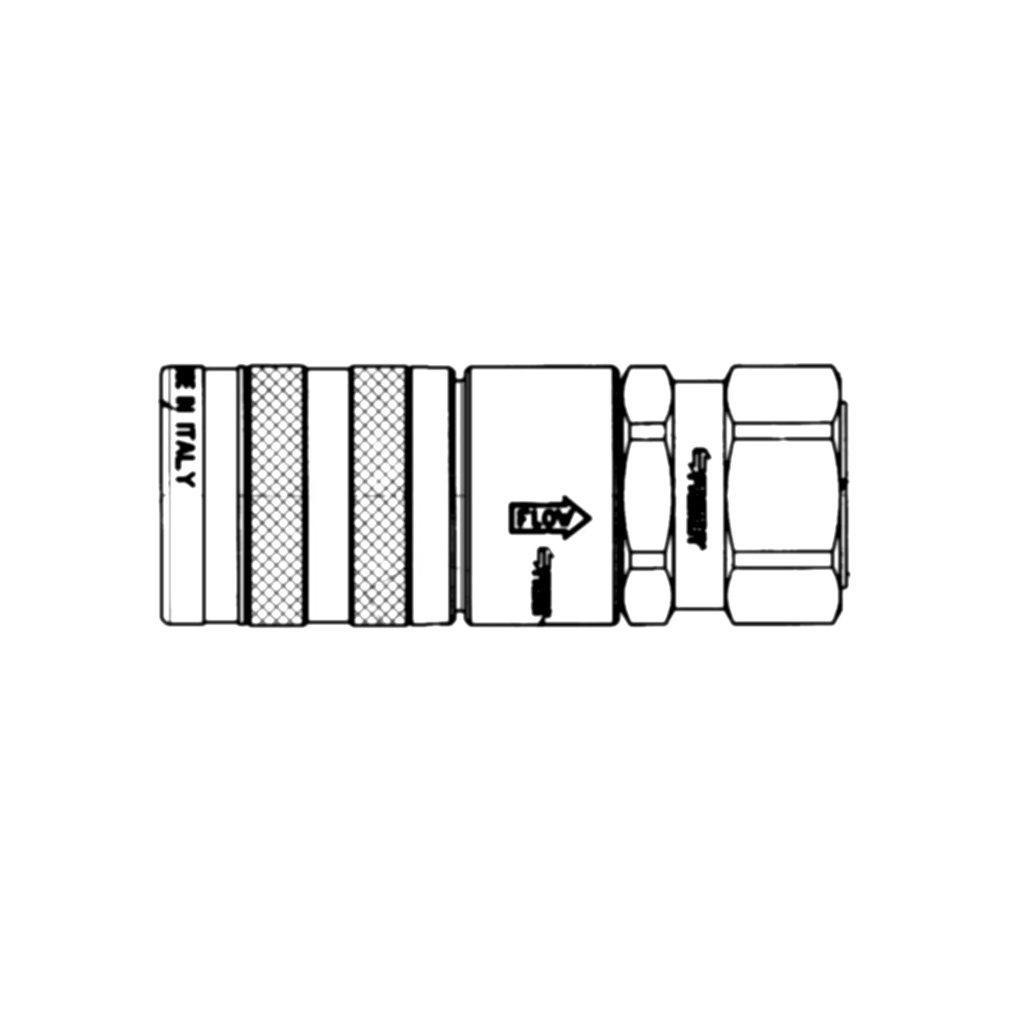 John Deere Hydraulic Quick Connect Coupler - AT430723