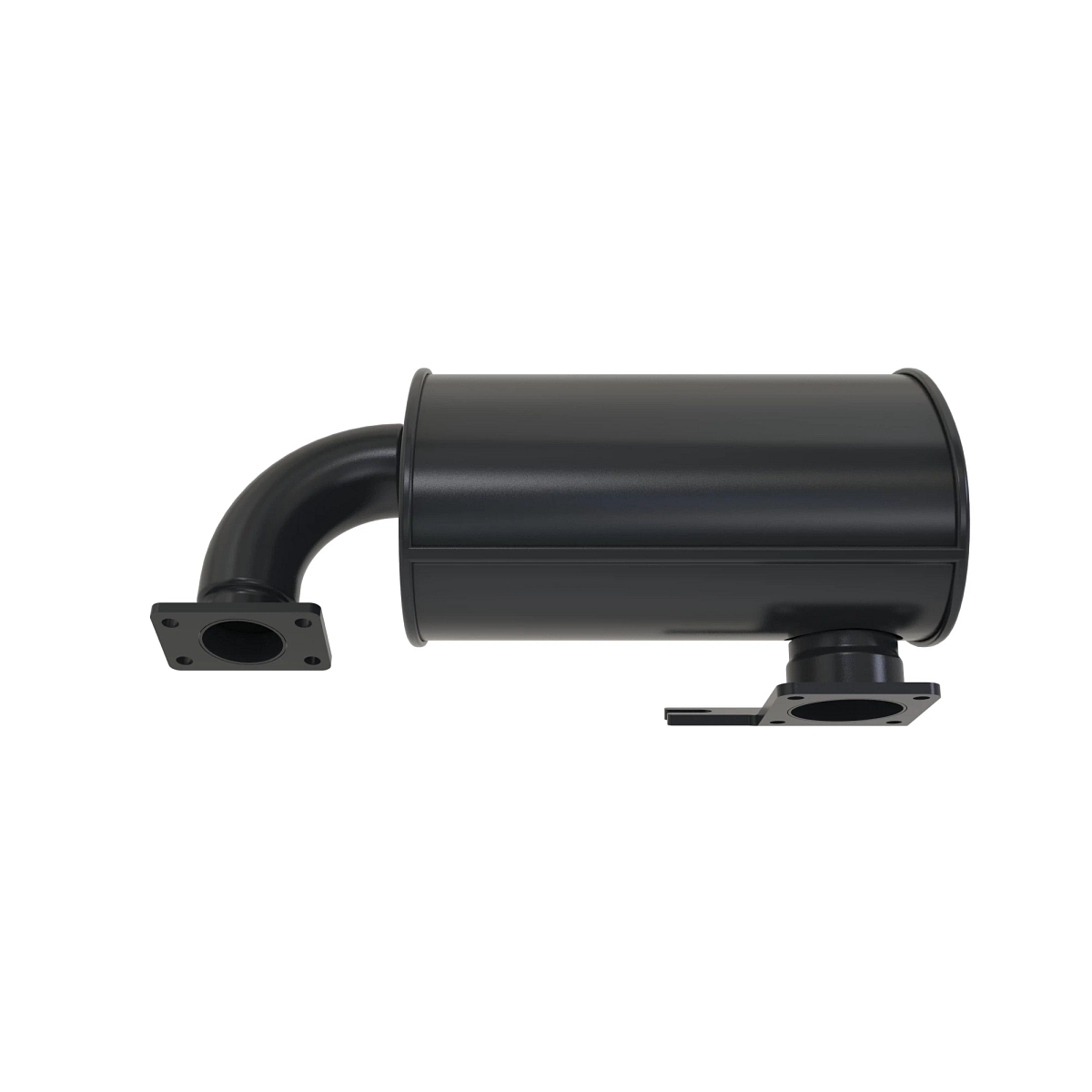 Muffler, 5E 4-Cyl, Aspirated