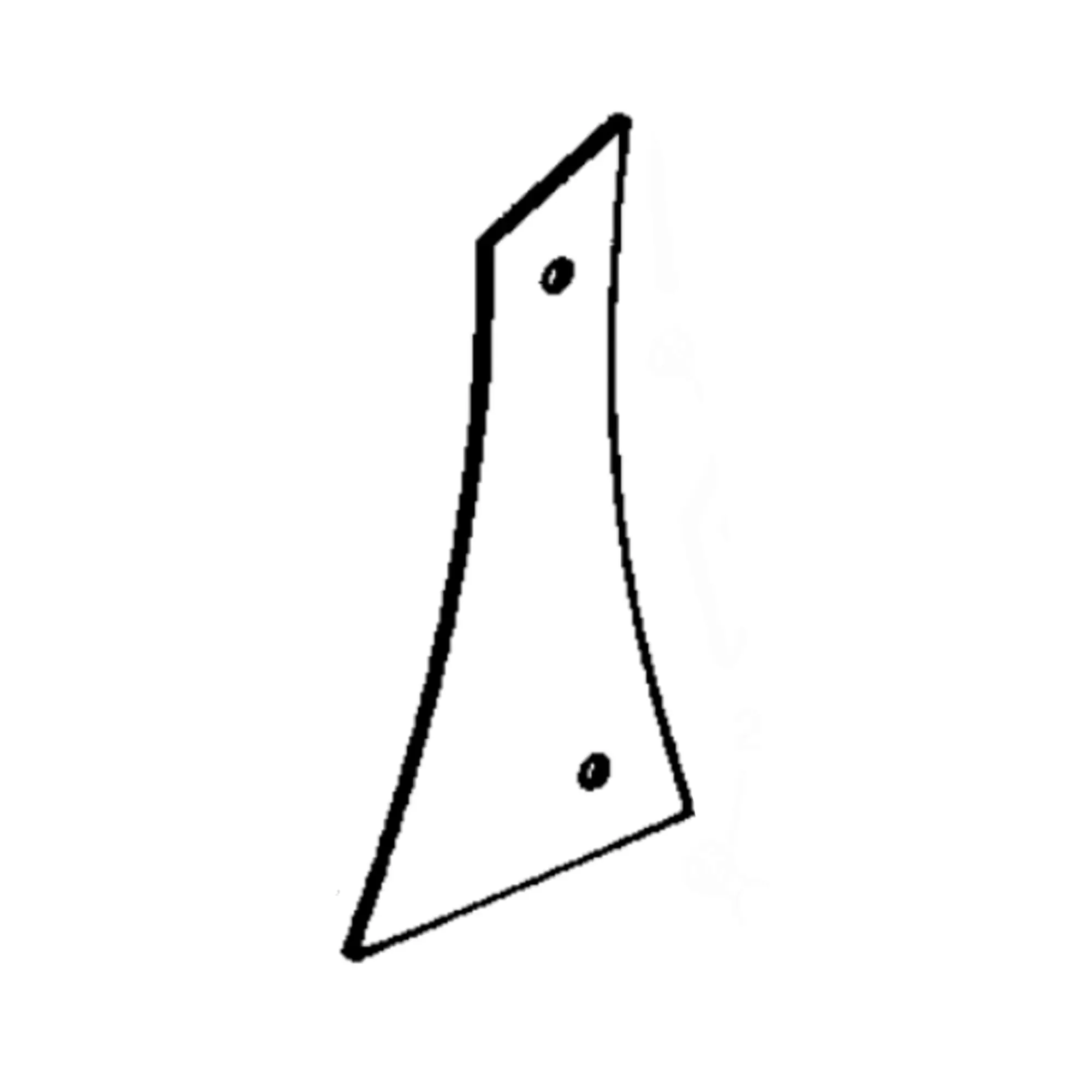 John Deere Left Side Plow Shin - A14703