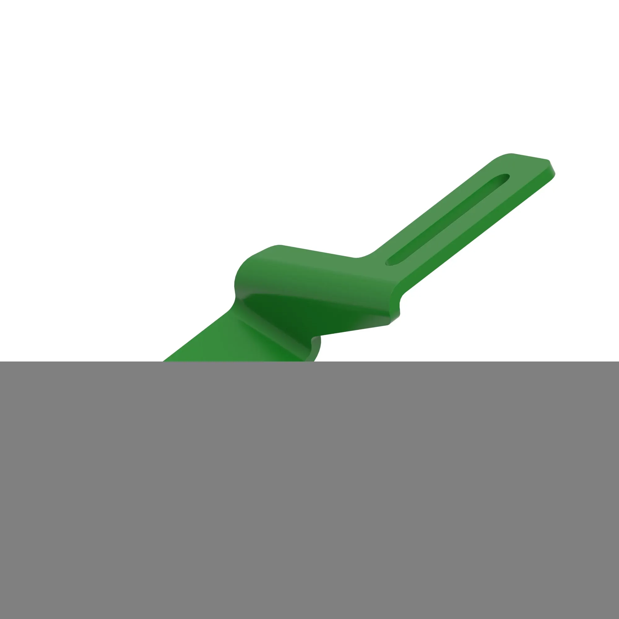 side draper lock out, raised, rh