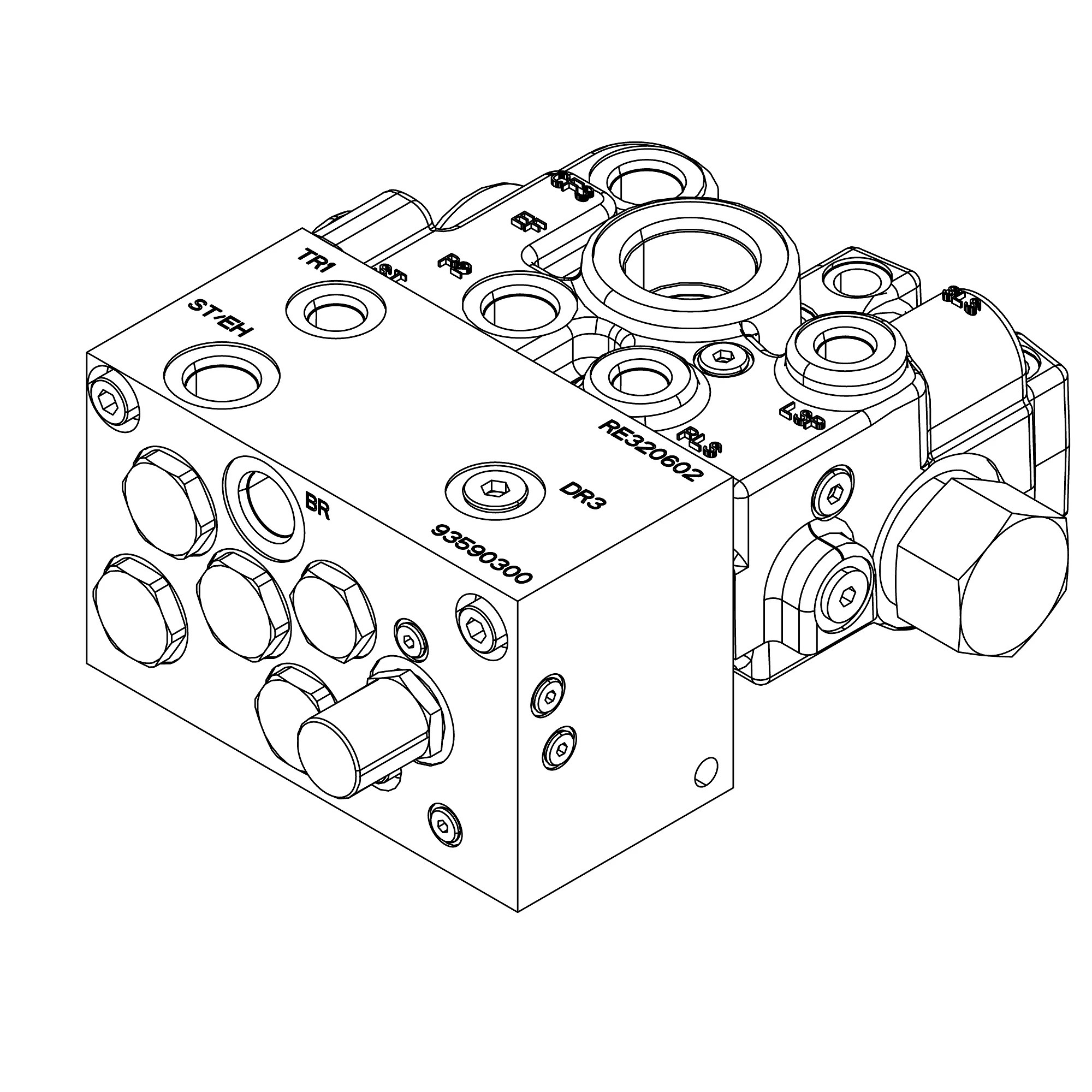 John Deere Pressure Valve - RE587386