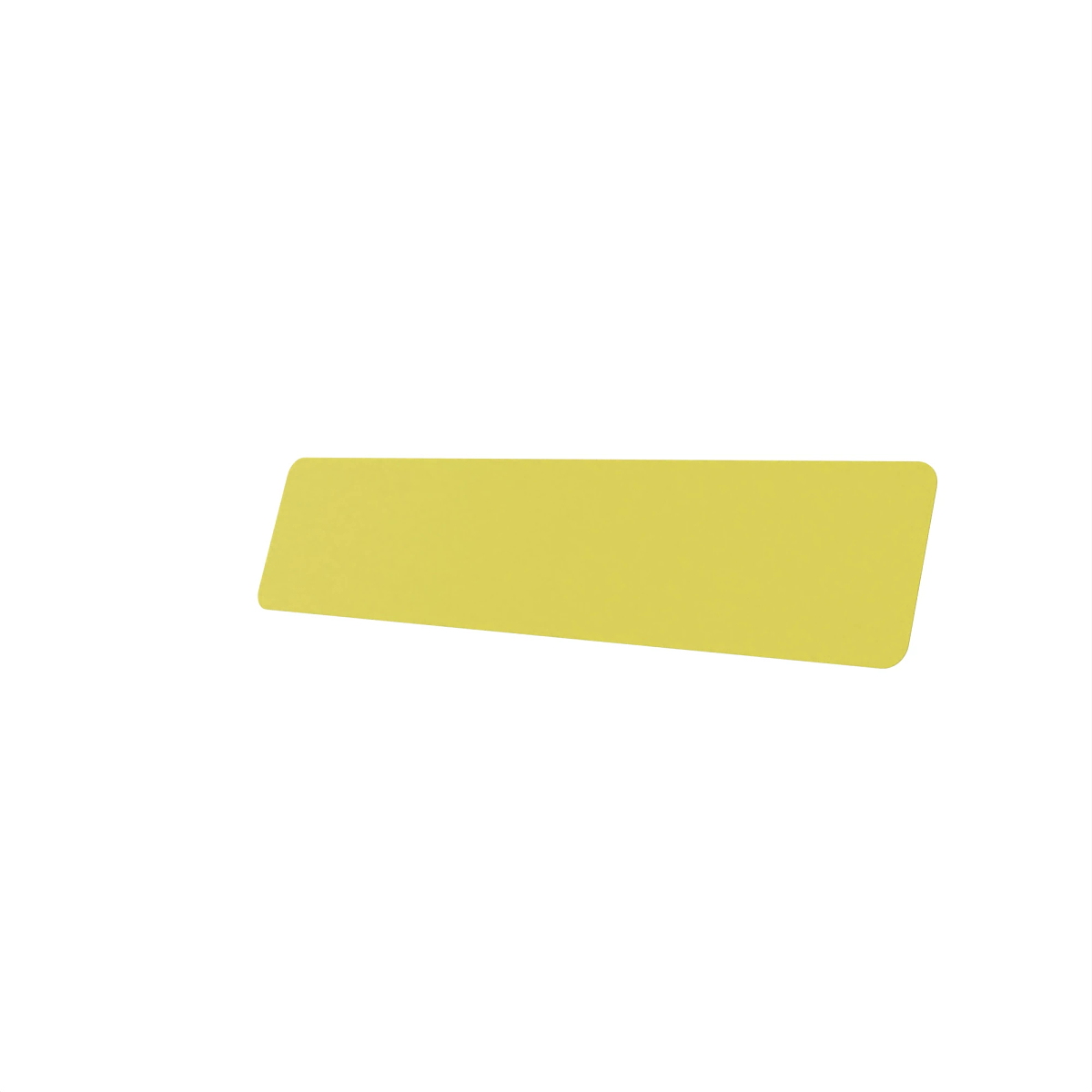 REFLECTIVE LABEL, YELLOW