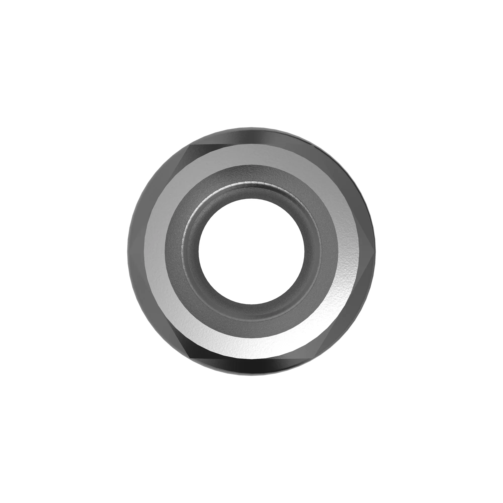 NUT - FLANGE SERRATED