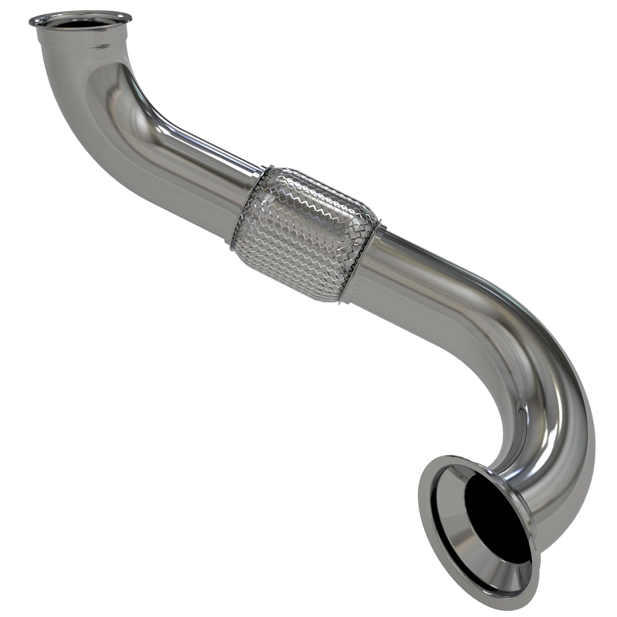 Exhaust Pipe, With Bellow, 9L FT4 T