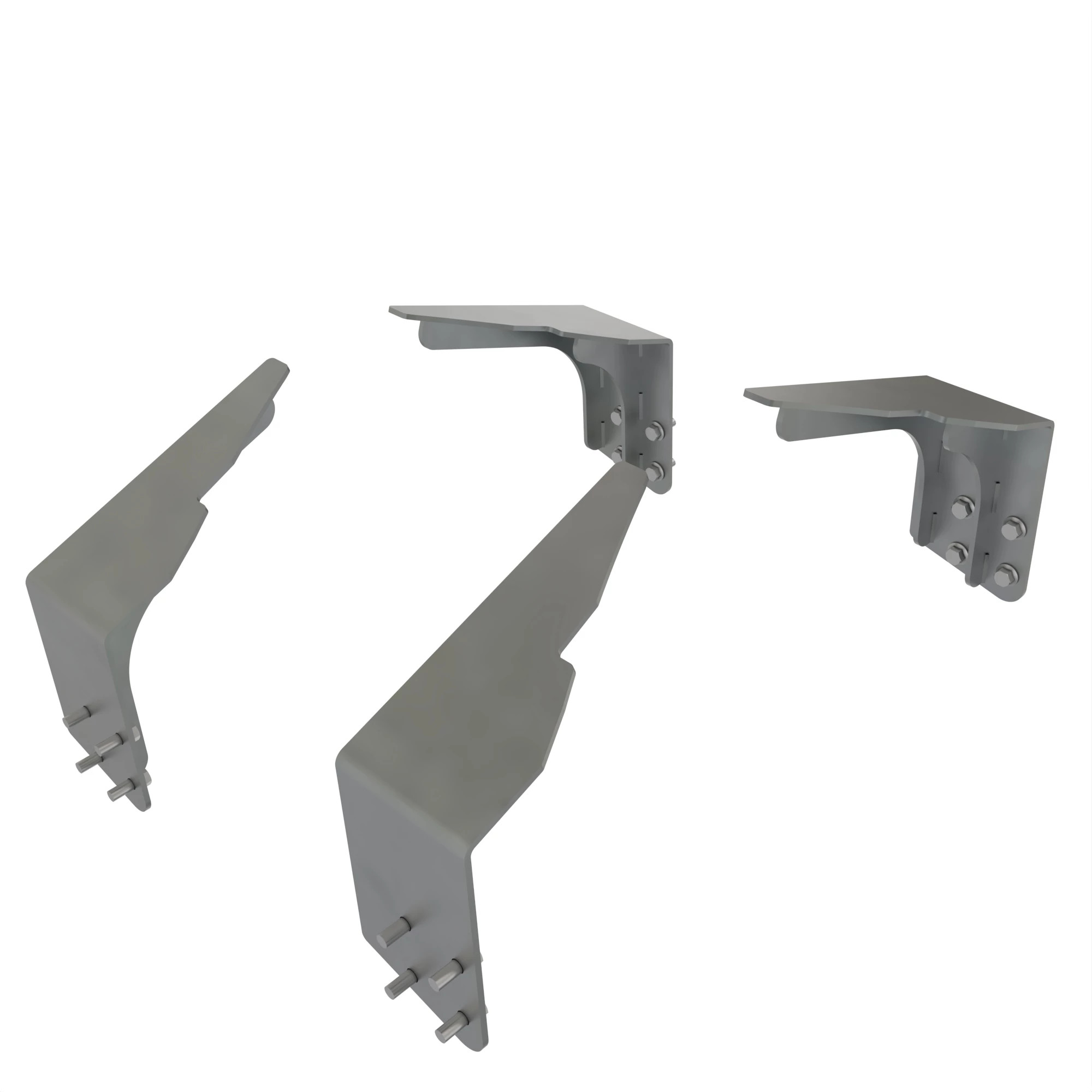 John Deere Wide Track Debris Shield Scraper Kit - BRE10295