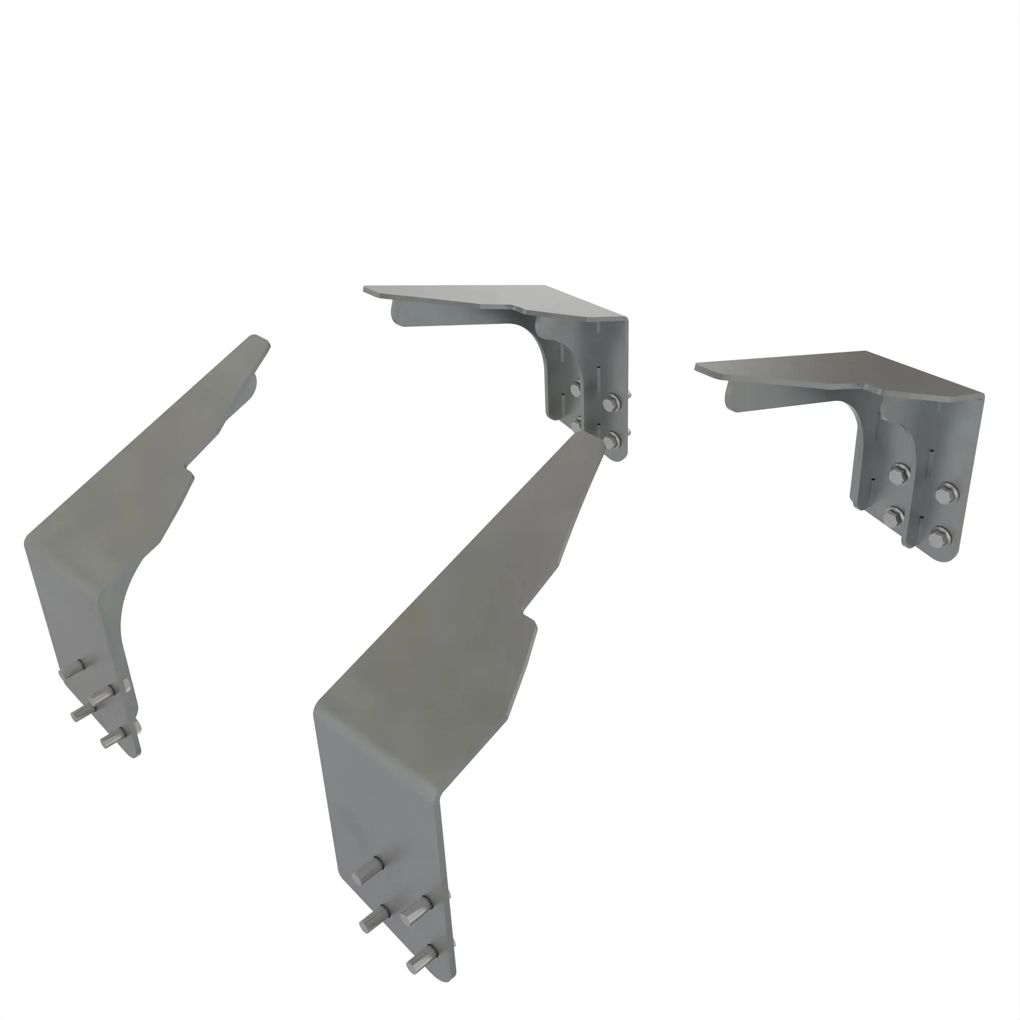 John Deere Wide Track Debris Shield Scraper Kit - BRE10295
