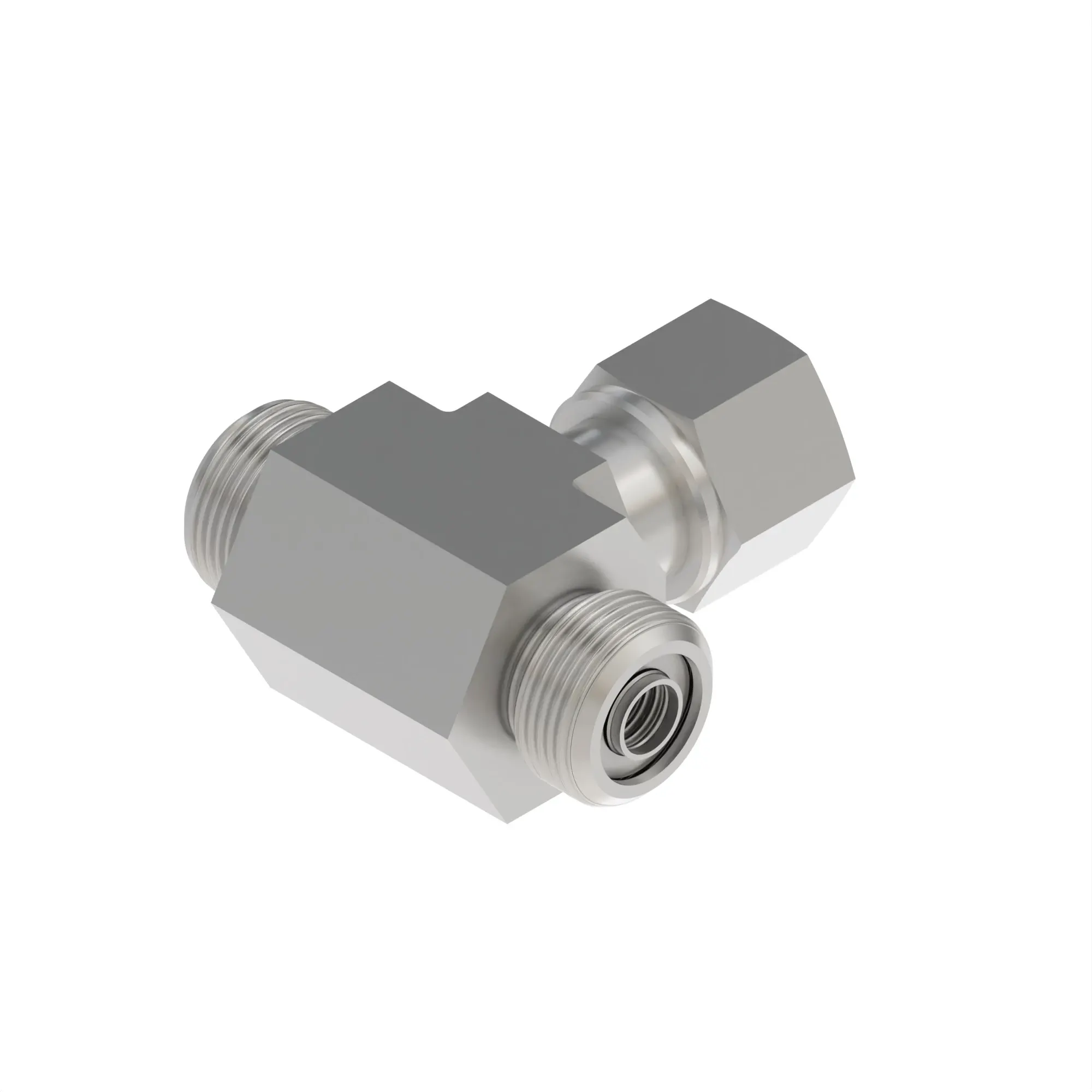 John Deere Swivel Branch Tee Fitting - 38H5059