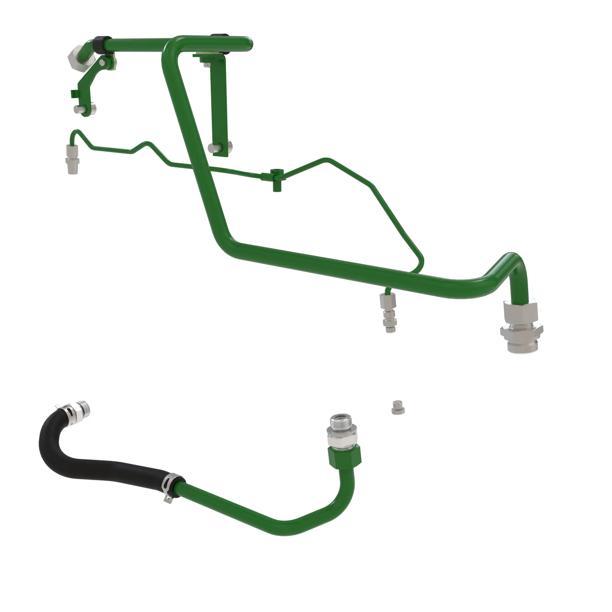 BRAKE, COMPRESSED AIR LINE ENGINE