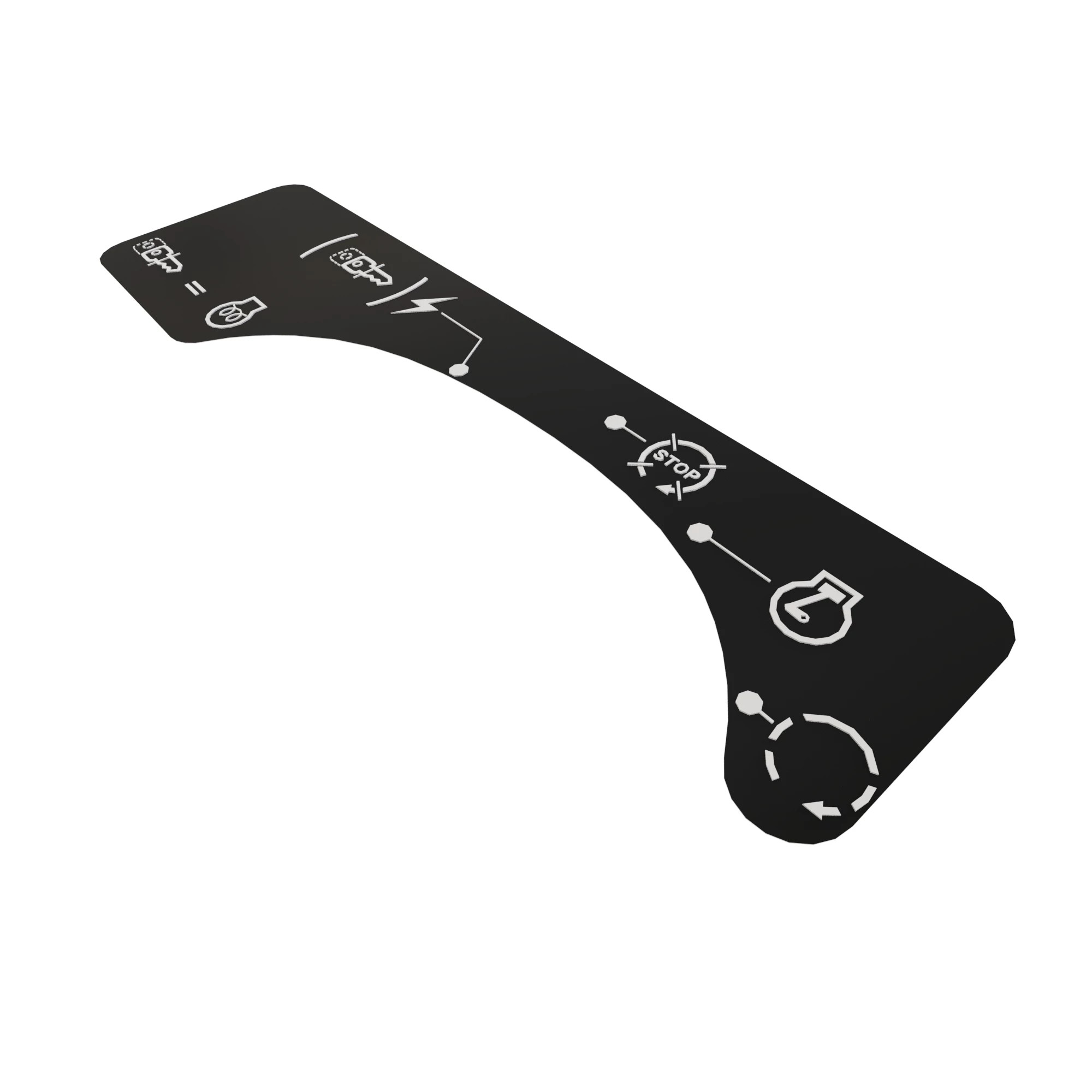 DECAL, KEY SWITCH