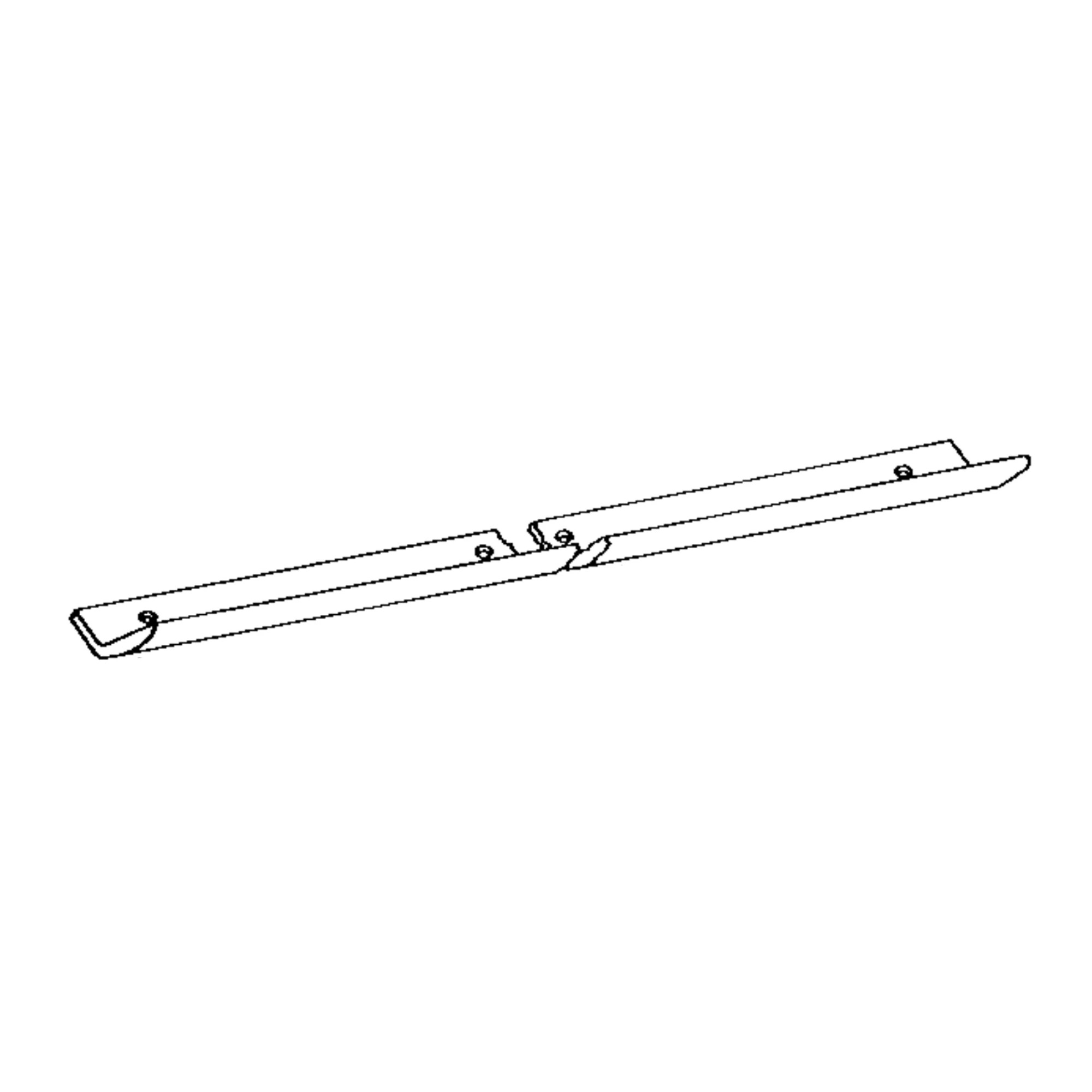 John Deere Right Side Cylinder Rasp Bar - AH221678